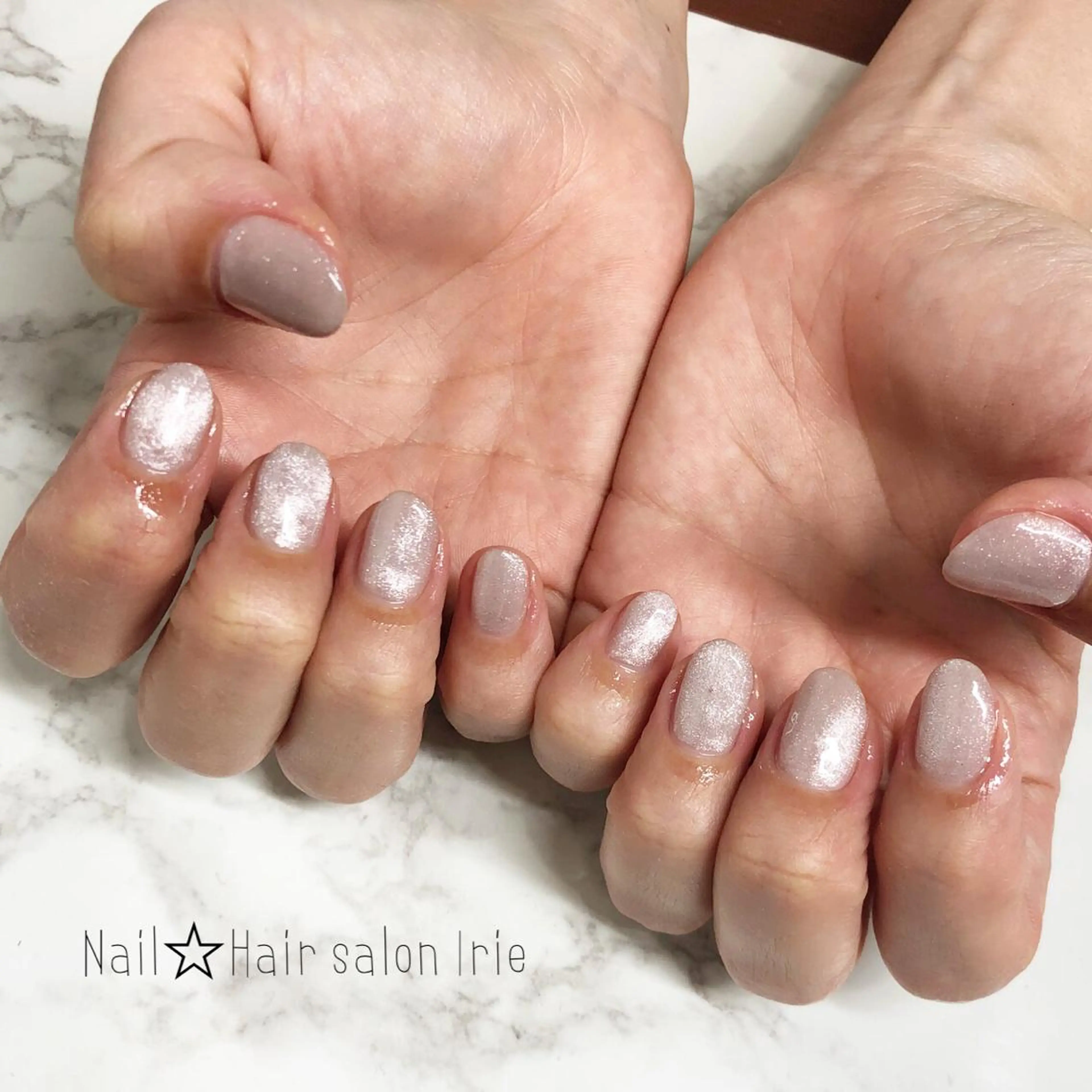 ネイル ハンドネイル ハンドケア Hair salon Irie所属・與儀 知佳のネイルデザイン