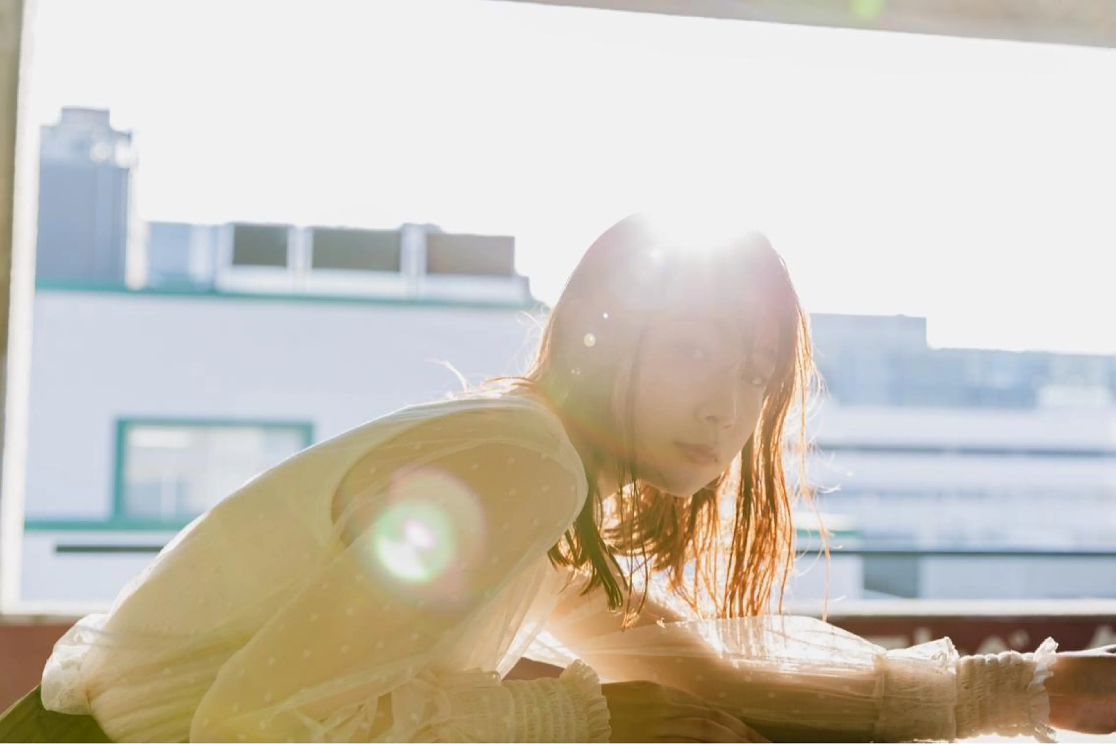 ミディアム カラー ツジガキ ユウスケのヘアスタイル