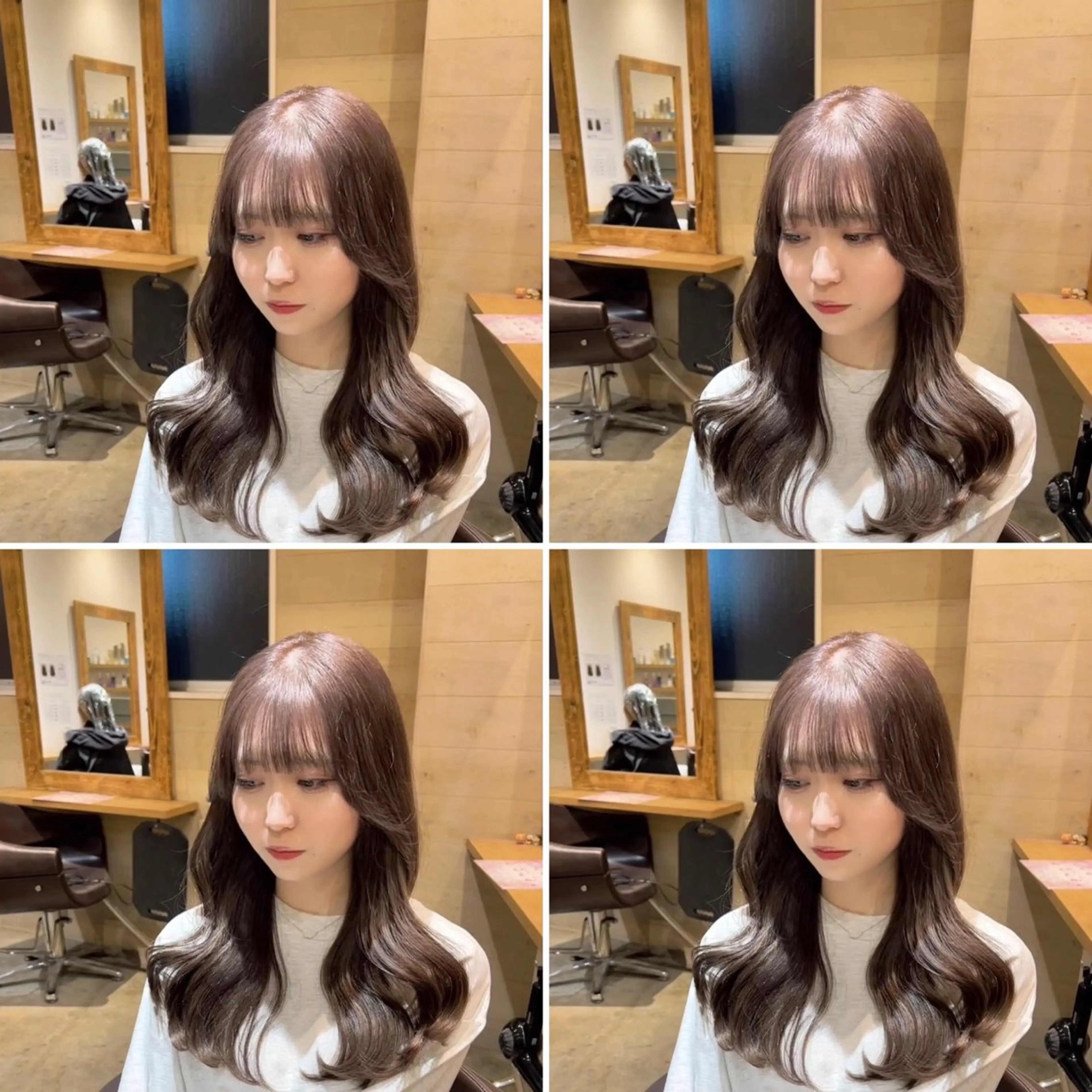 ロング カラー カット ヘアカラー トリートメント 髪質改善 /絹髪🫧ゆたかのヘアスタイル