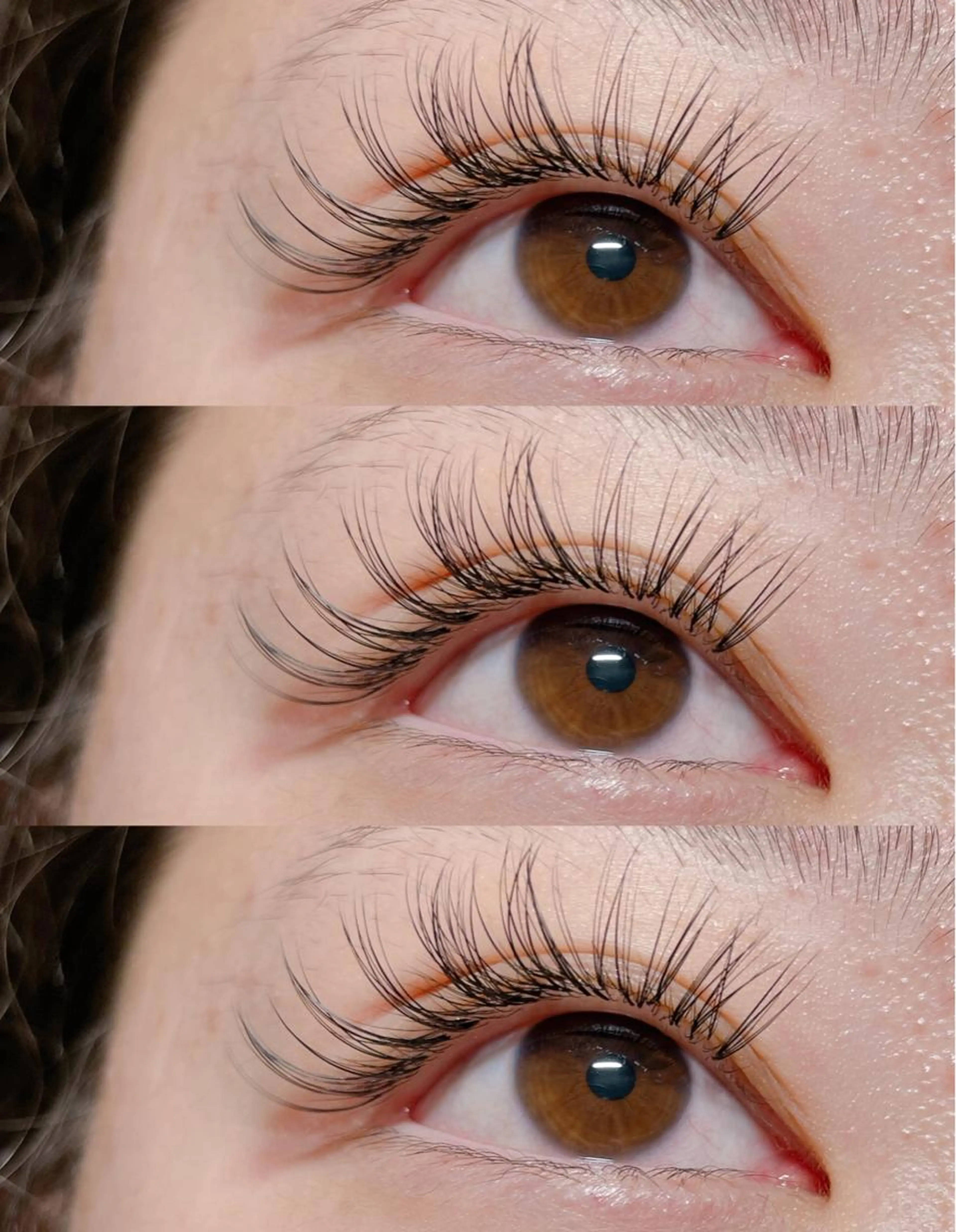 限定🌟【ボリュームラッシュ200本】ナチュラル💫ワンホン💫コーティング込み✨他店のエクステが付いていない方の写真