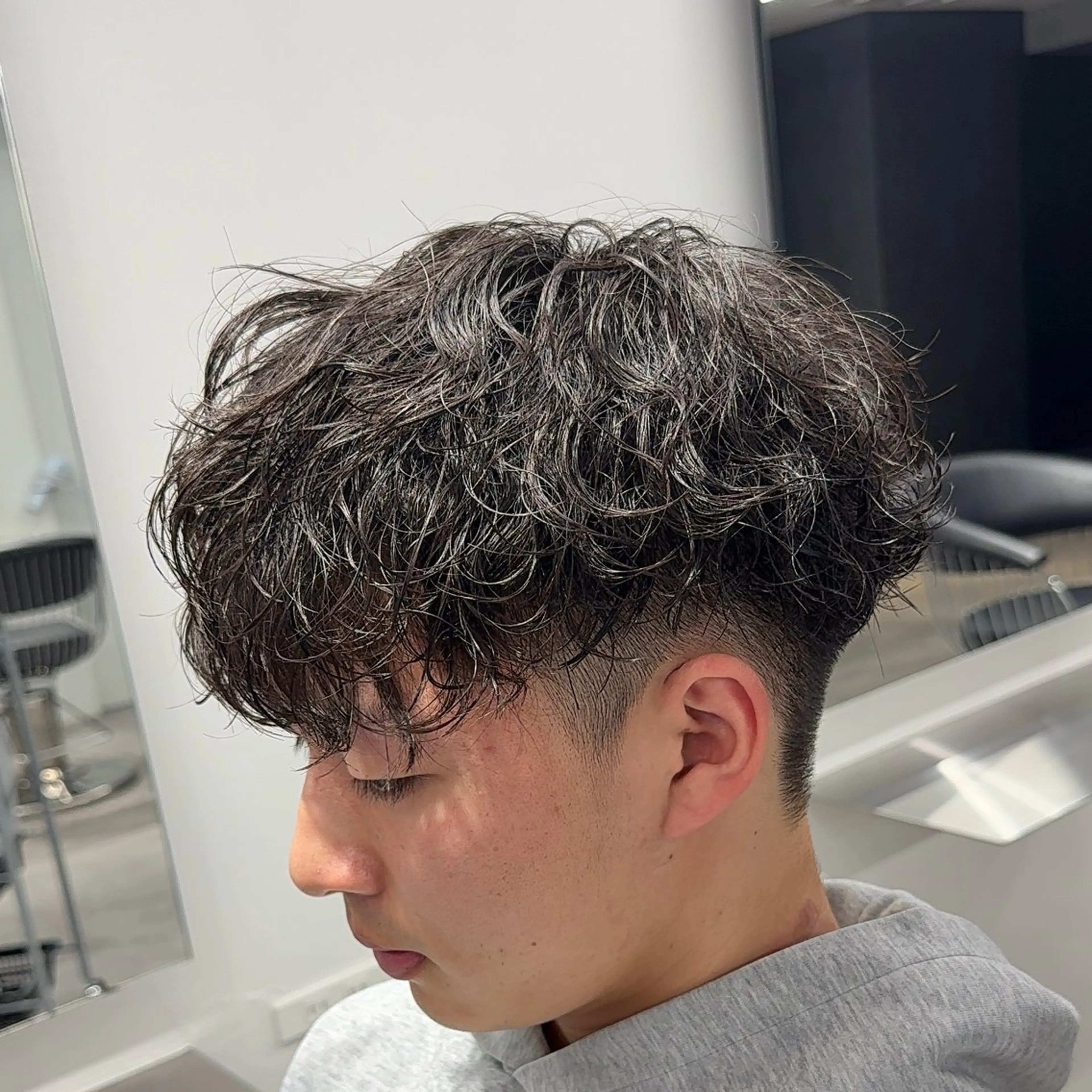 ショート パーマ メンズ メンズ特化美容師 tassyのヘアスタイル