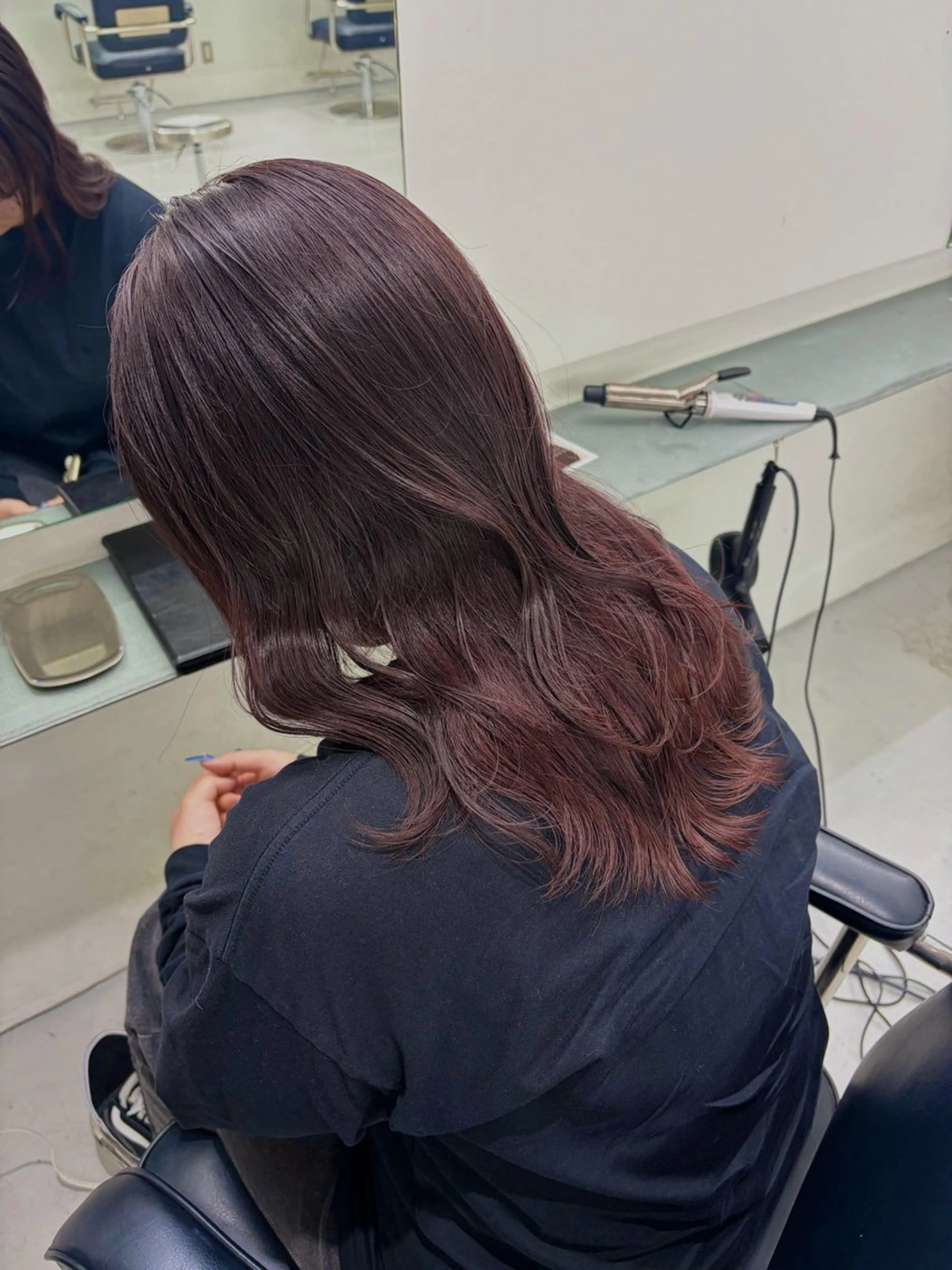セミロング カラー カラーモデル募集中/ 新潟万代/ミユウ🩵のヘアスタイル