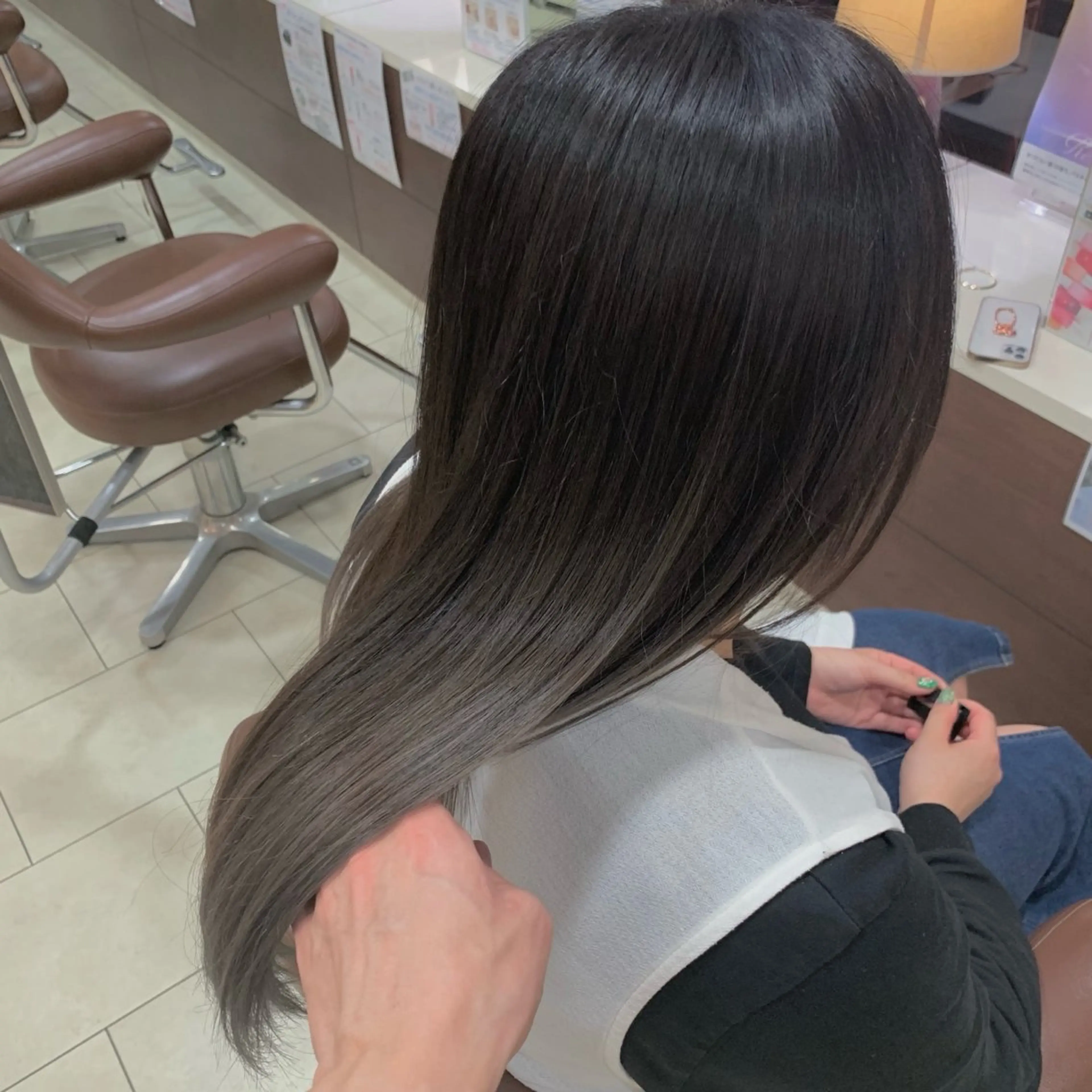 グラデーションカラー※ロング料金有りの写真