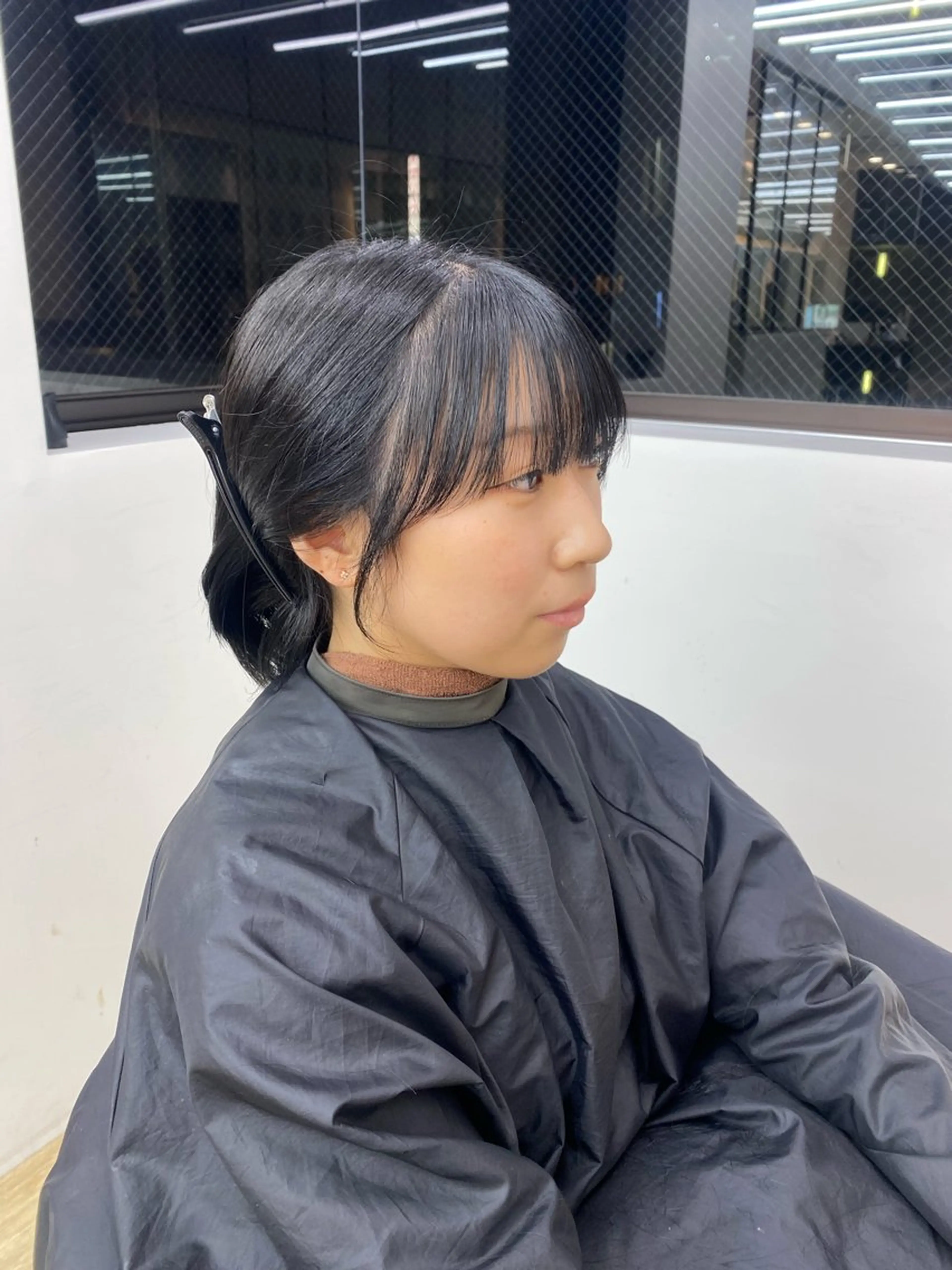 りな💗垢抜け前髪/ レイヤー💗縮毛矯正のヘアスタイル