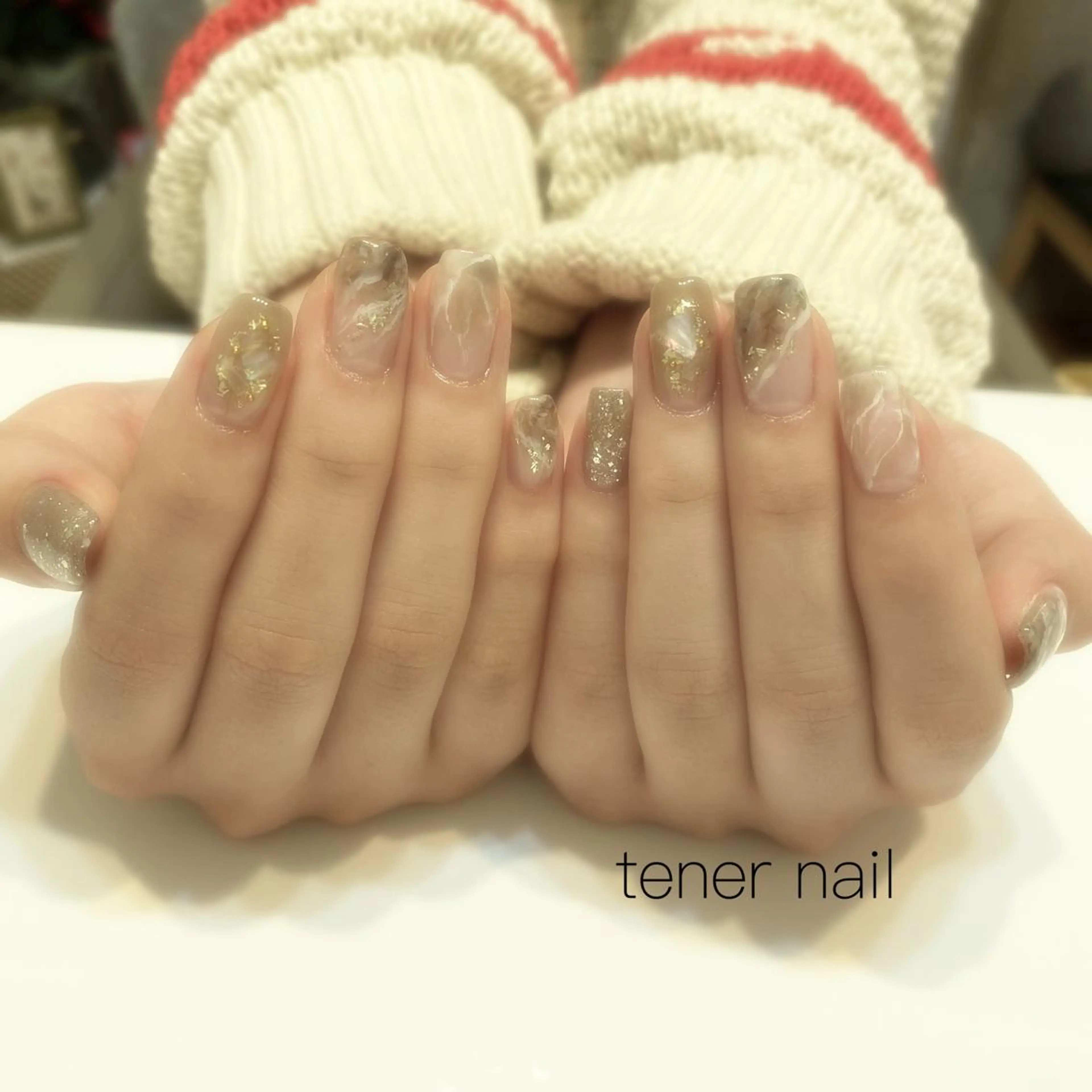 ネイル 成人式 ジェルネイル スカルプネイル ブライダルネイル テネルネイル tener nailのネイルデザイン