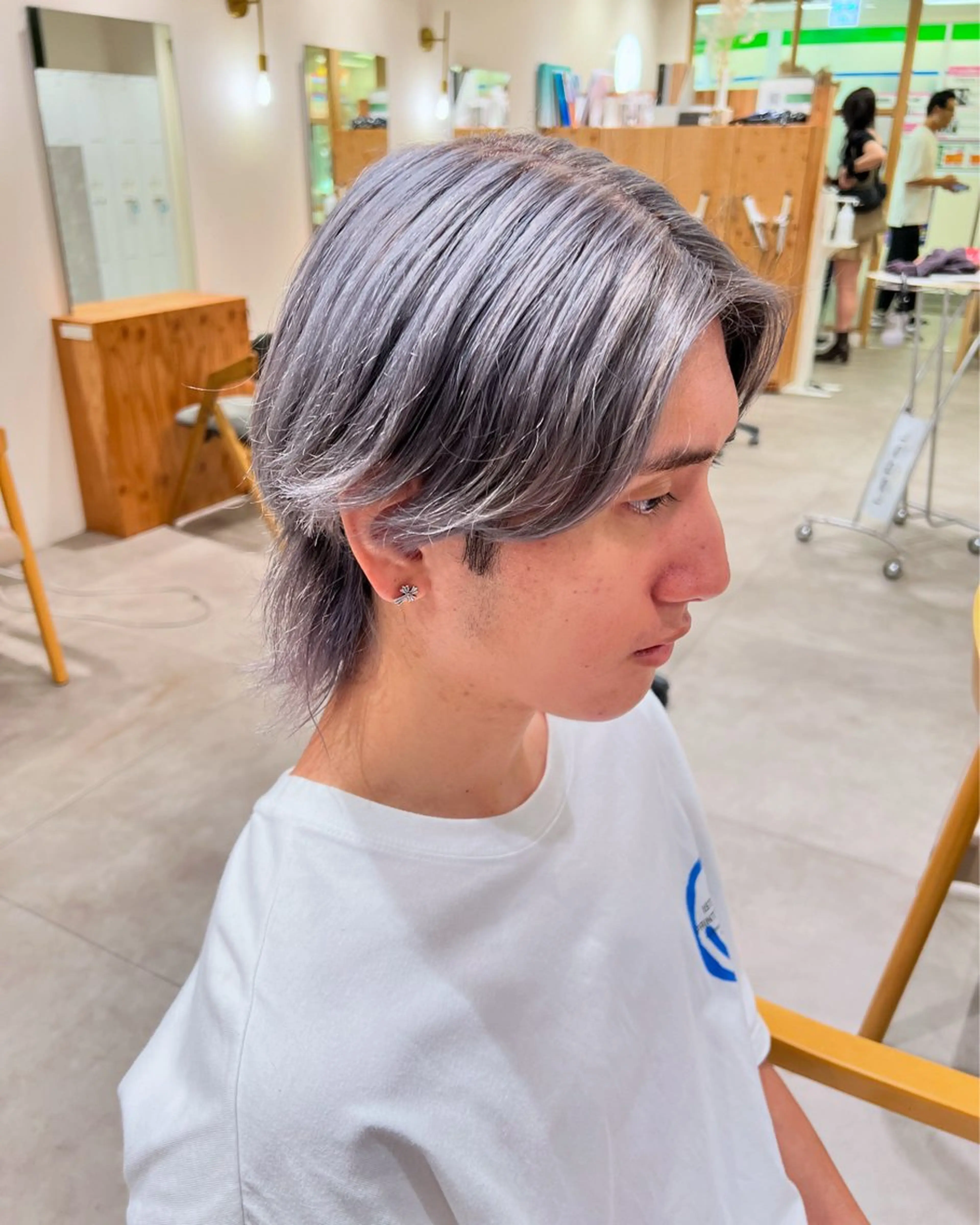 メンズ ヘアカラー 松平 拓巳のヘアスタイル
