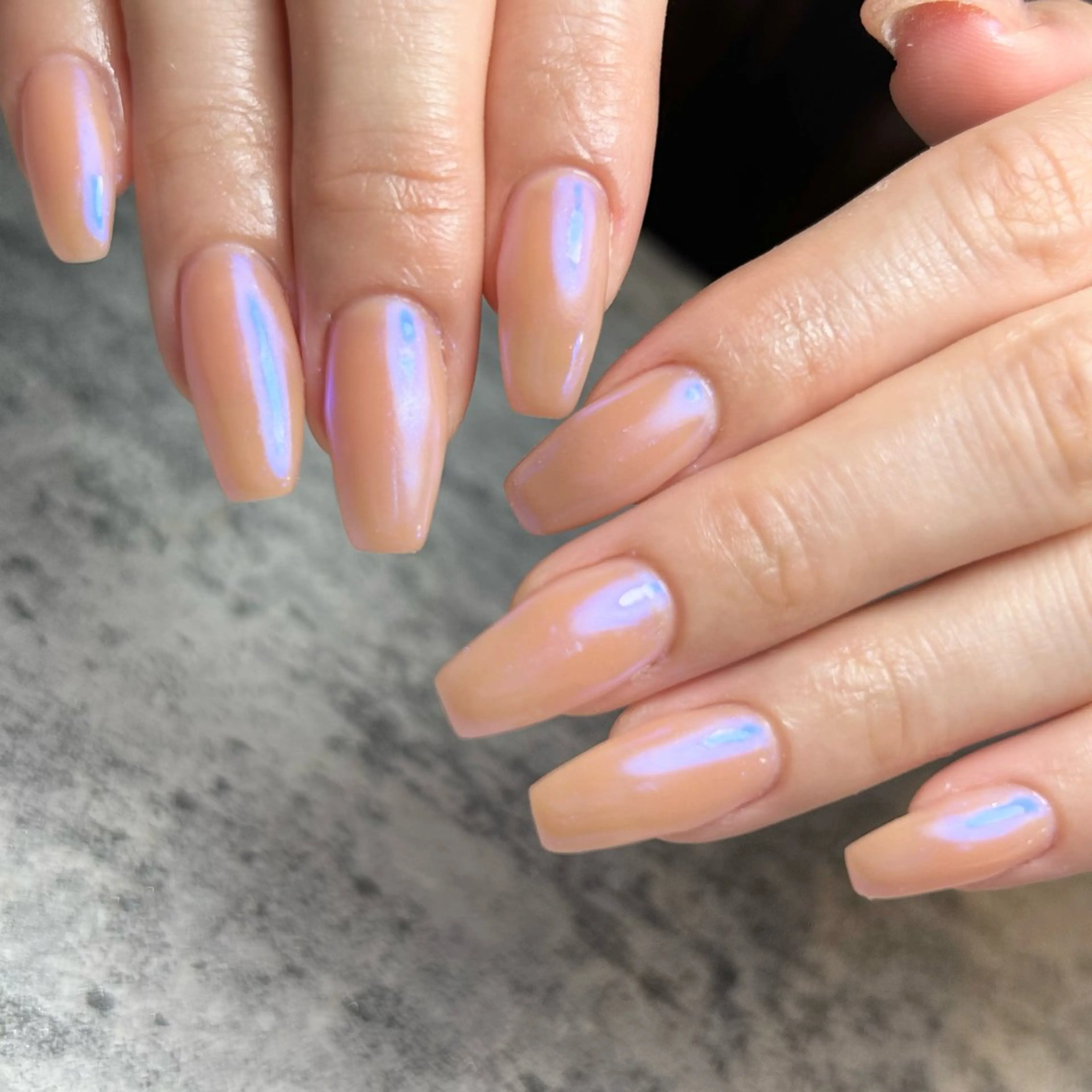 ネイル オーロラネイル 東十条muumii ネイルまつ毛のネイルデザイン