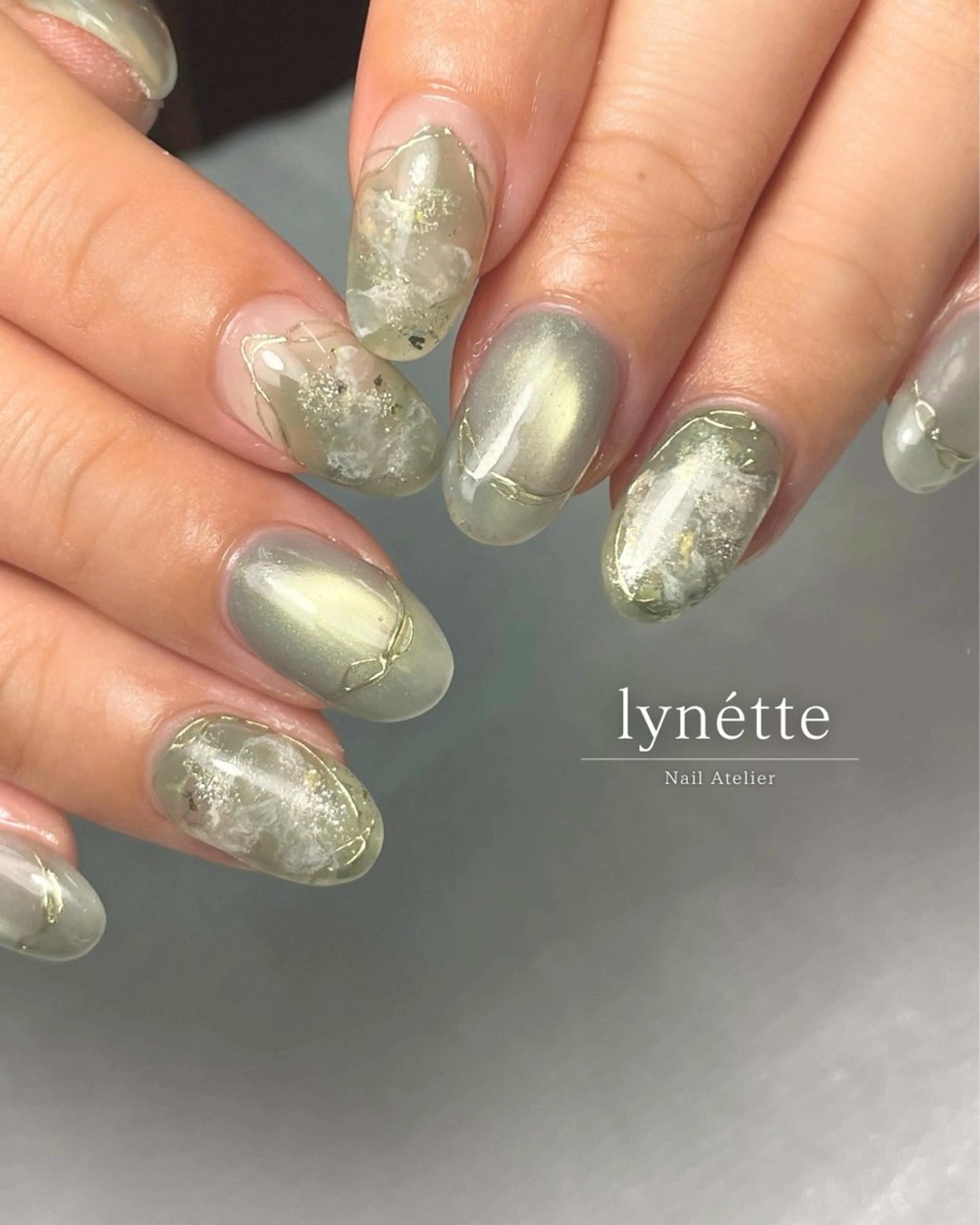 ネイル ニュアンスネイル lynétte 那覇ネイルサロンのネイルデザイン