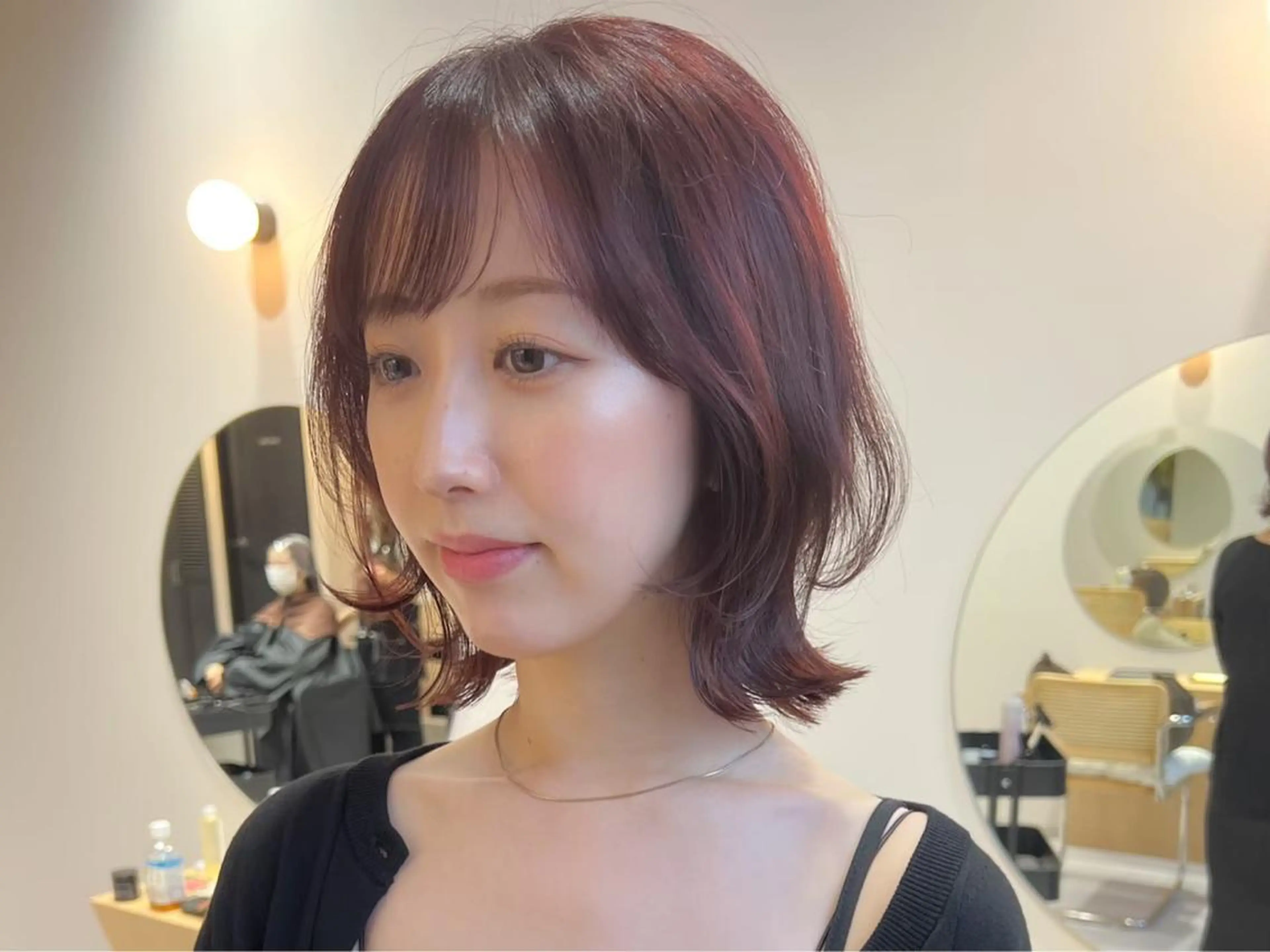 ショート 縮毛矯正 特化アツシのヘアスタイル