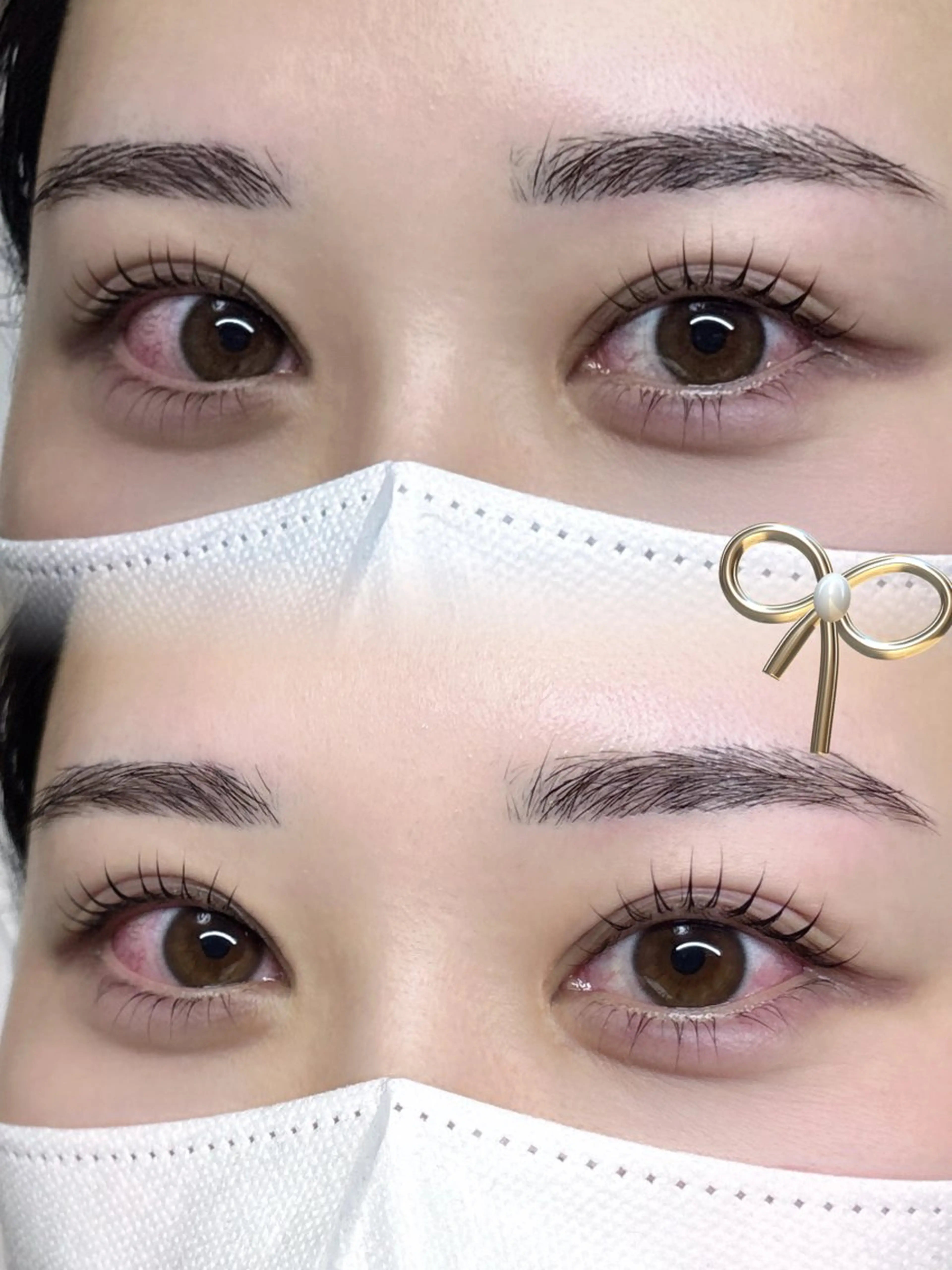 マツエク・マツパ まつげパーマ マツパ iBROW. 新越谷 田中 桃香のマツエク・マツパデザイン