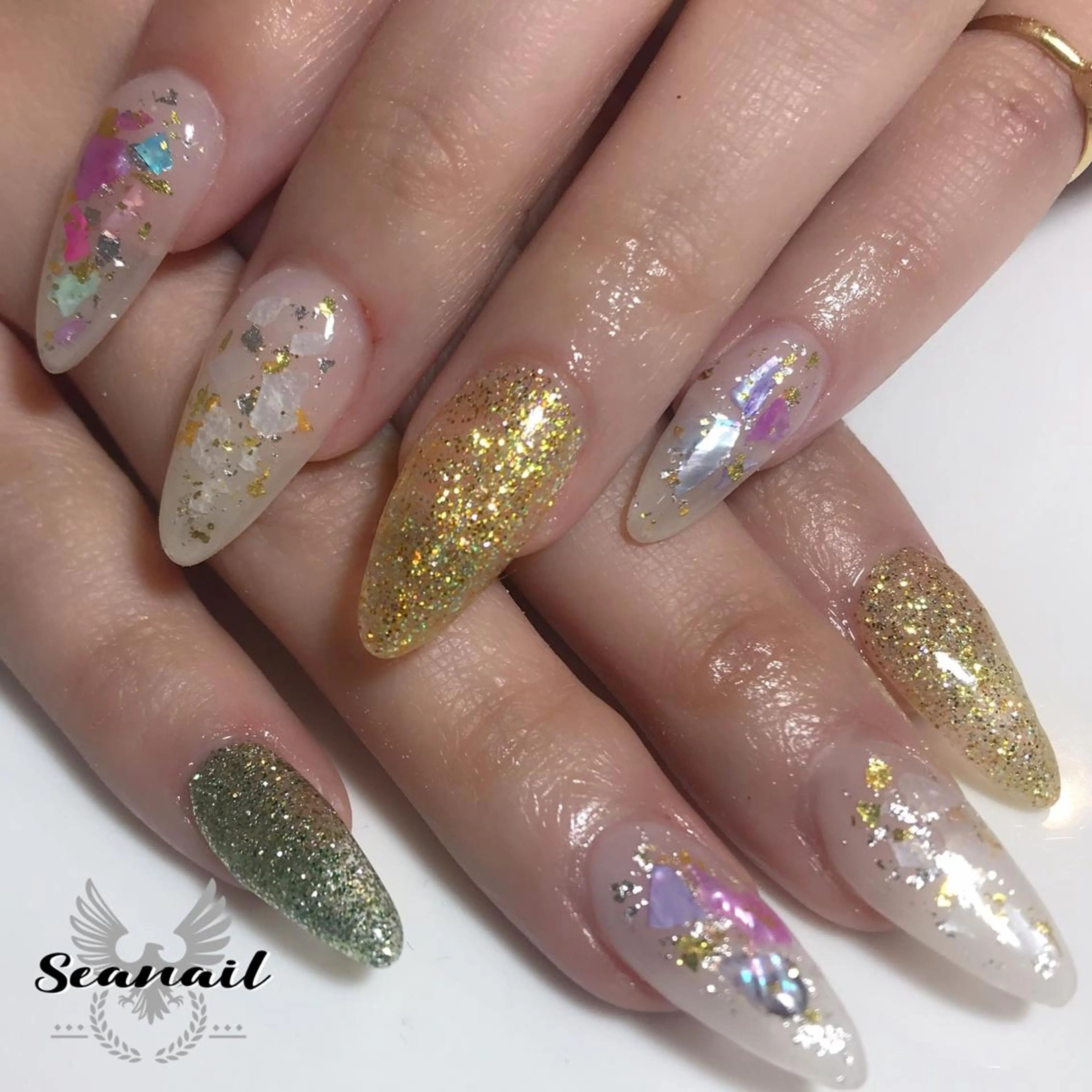 ネイル 小尾 栞のネイルデザイン