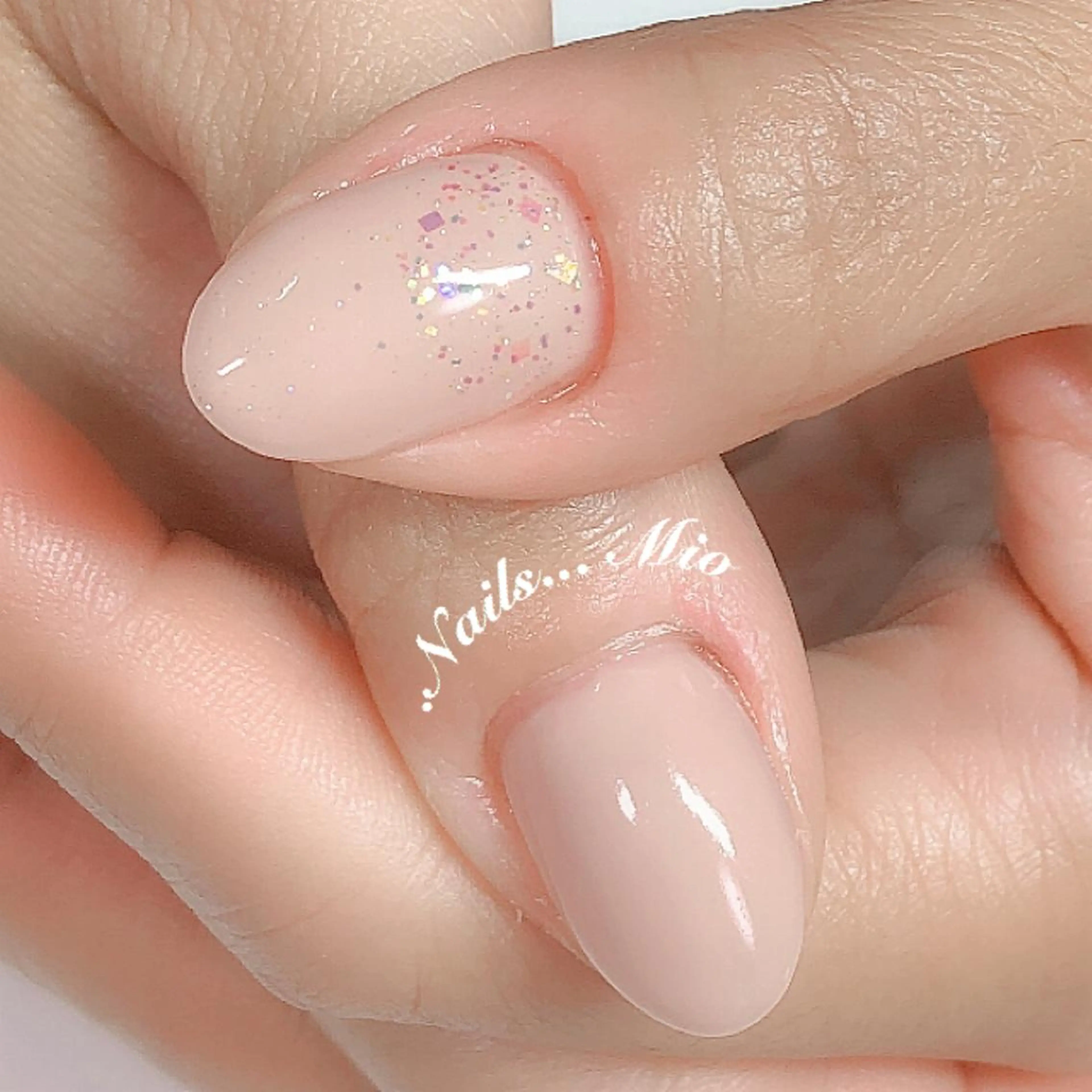 ネイル ラメ(グリッター) .Nails Mio 赤羽西ネイルサロンのネイルデザイン