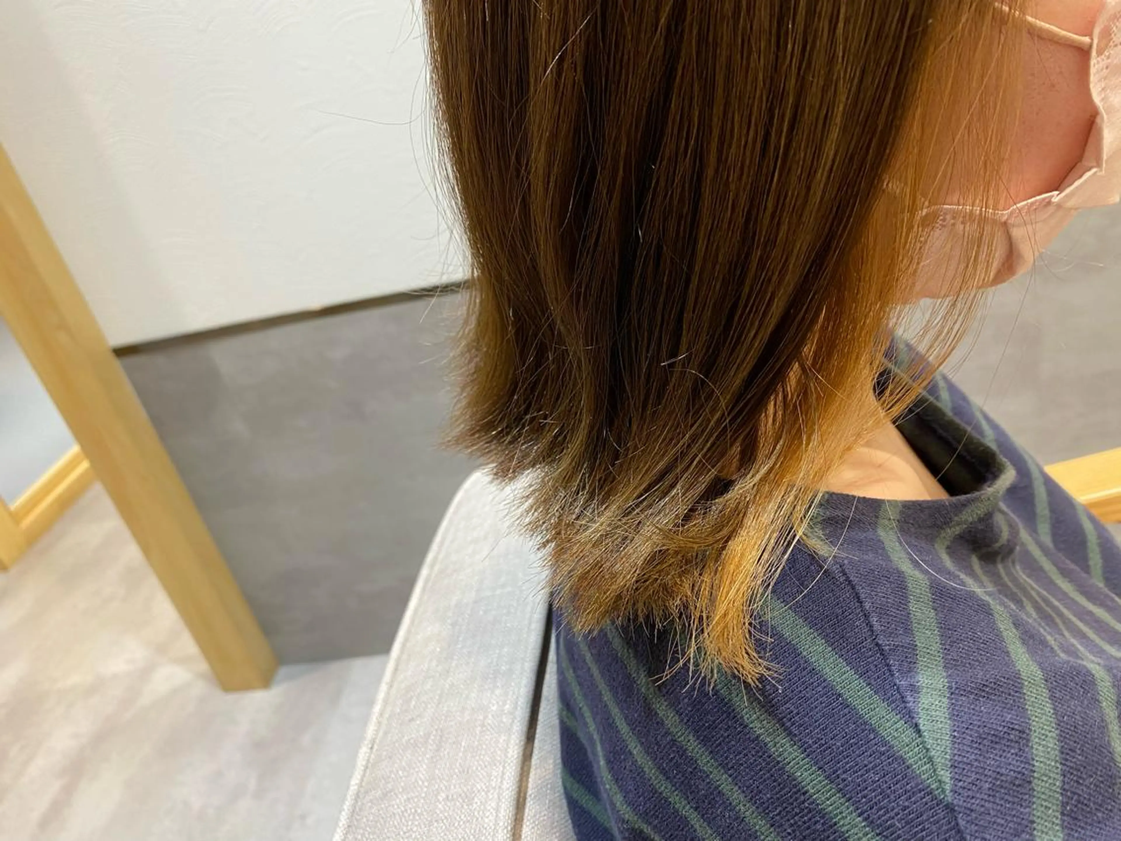 カラー やまぐち あやみのヘアスタイル