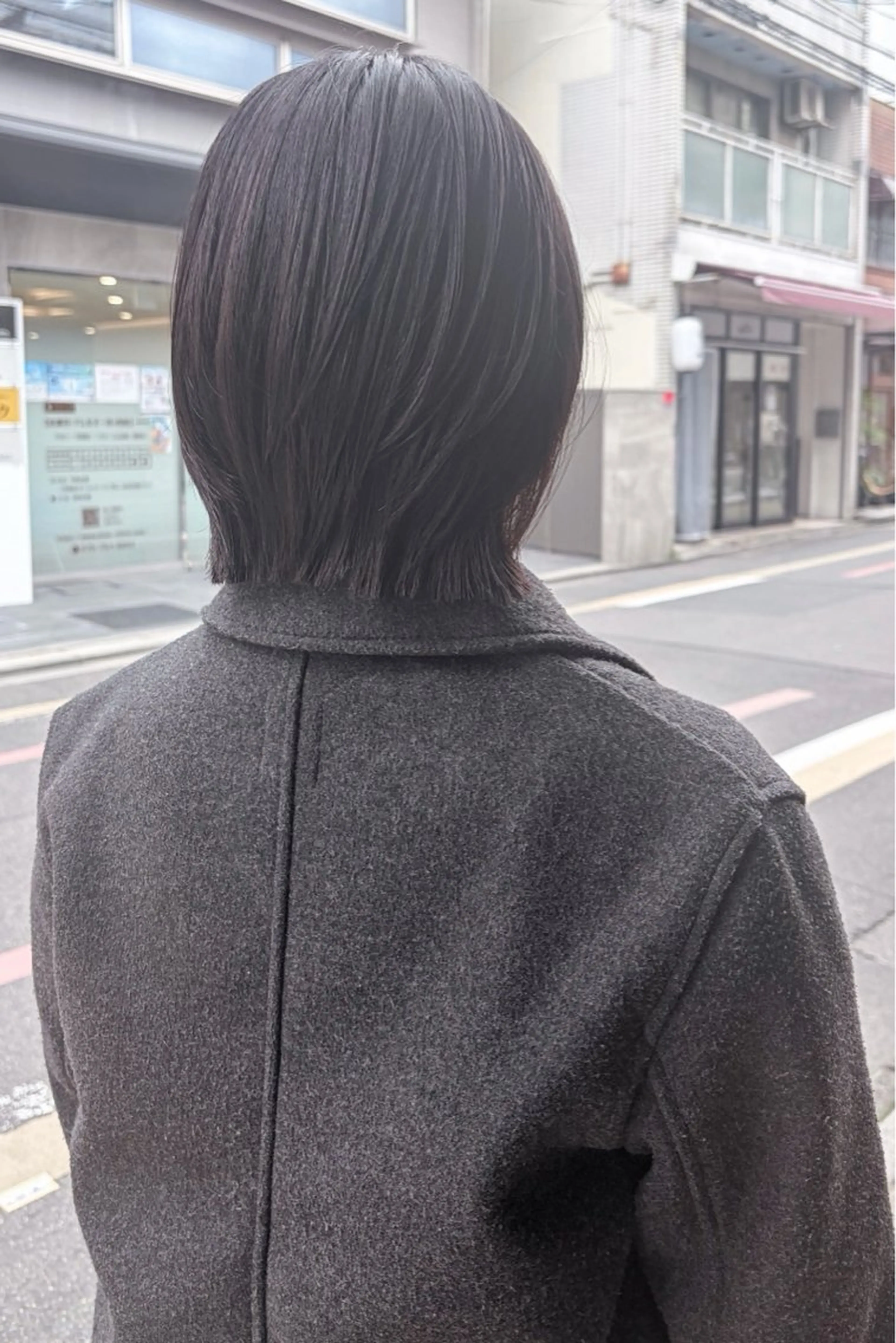 ショート ボブレイヤー ボブ レイヤーカット Raykyoto烏丸 kahoのヘアスタイル