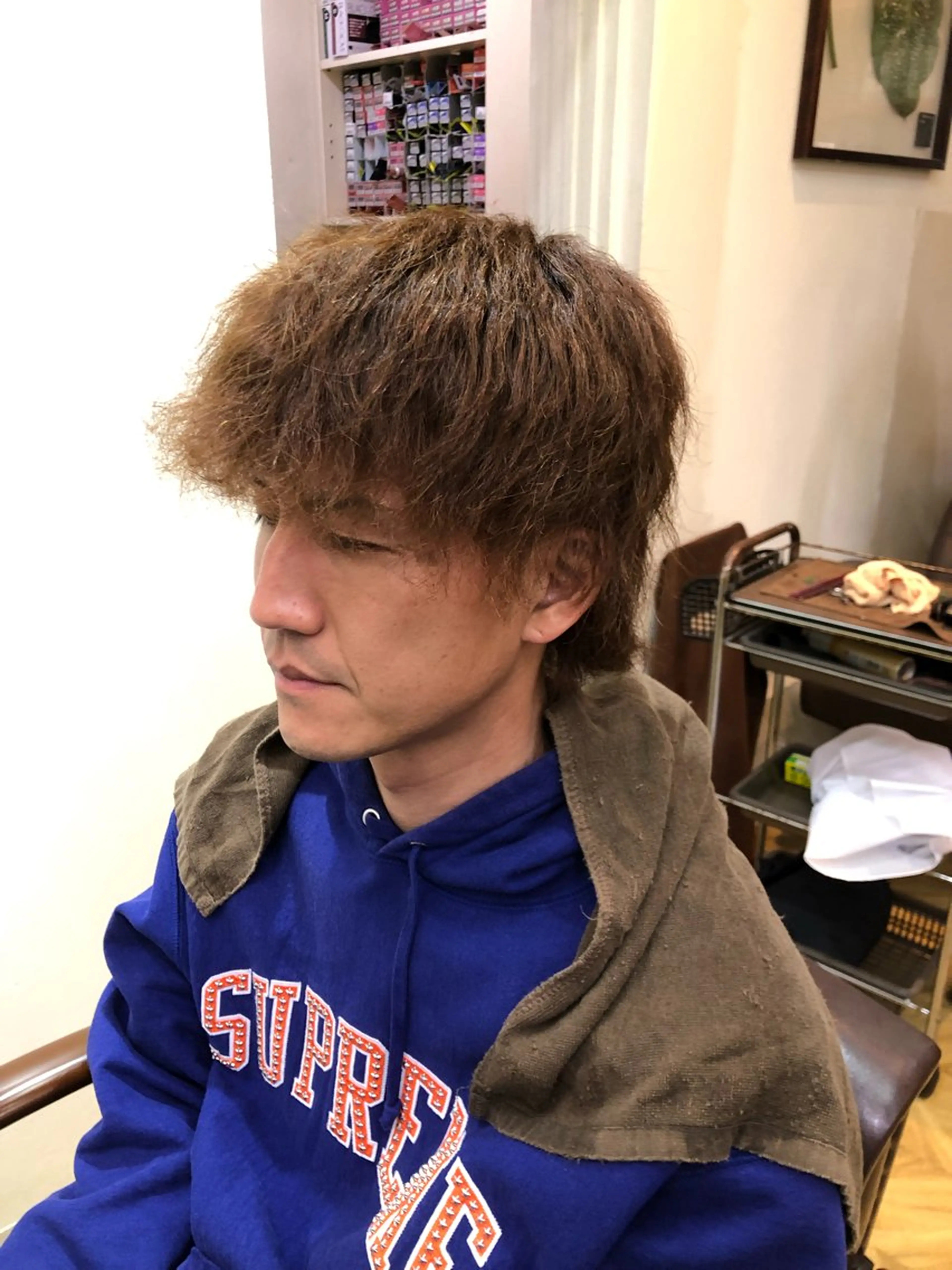 パーマ メンズ メンズカット・パーマ /野本翔馬のヘアスタイル