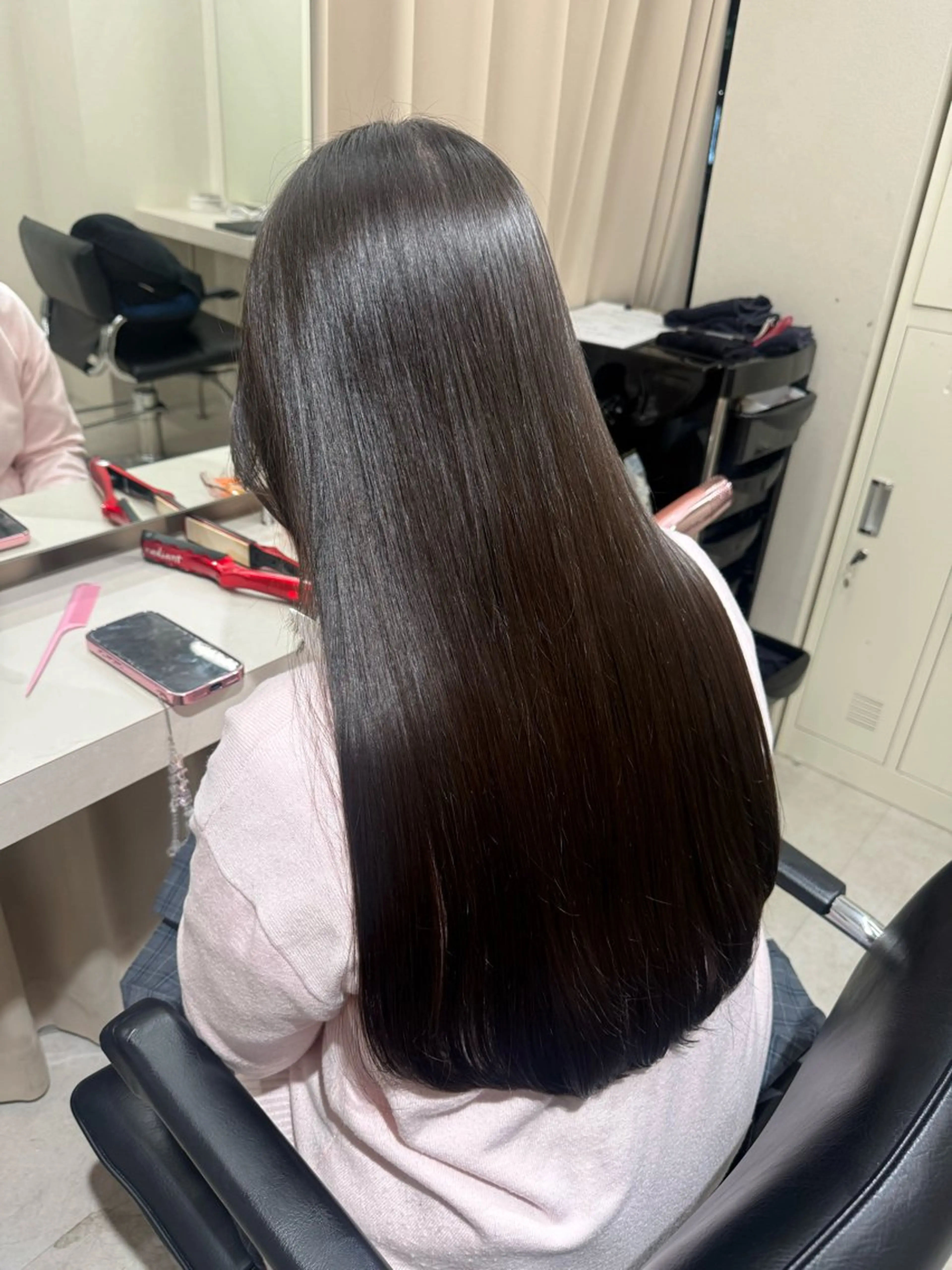 カラー カット トリートメント ヘッドスパ haru 髪質改善サロンのヘアスタイル