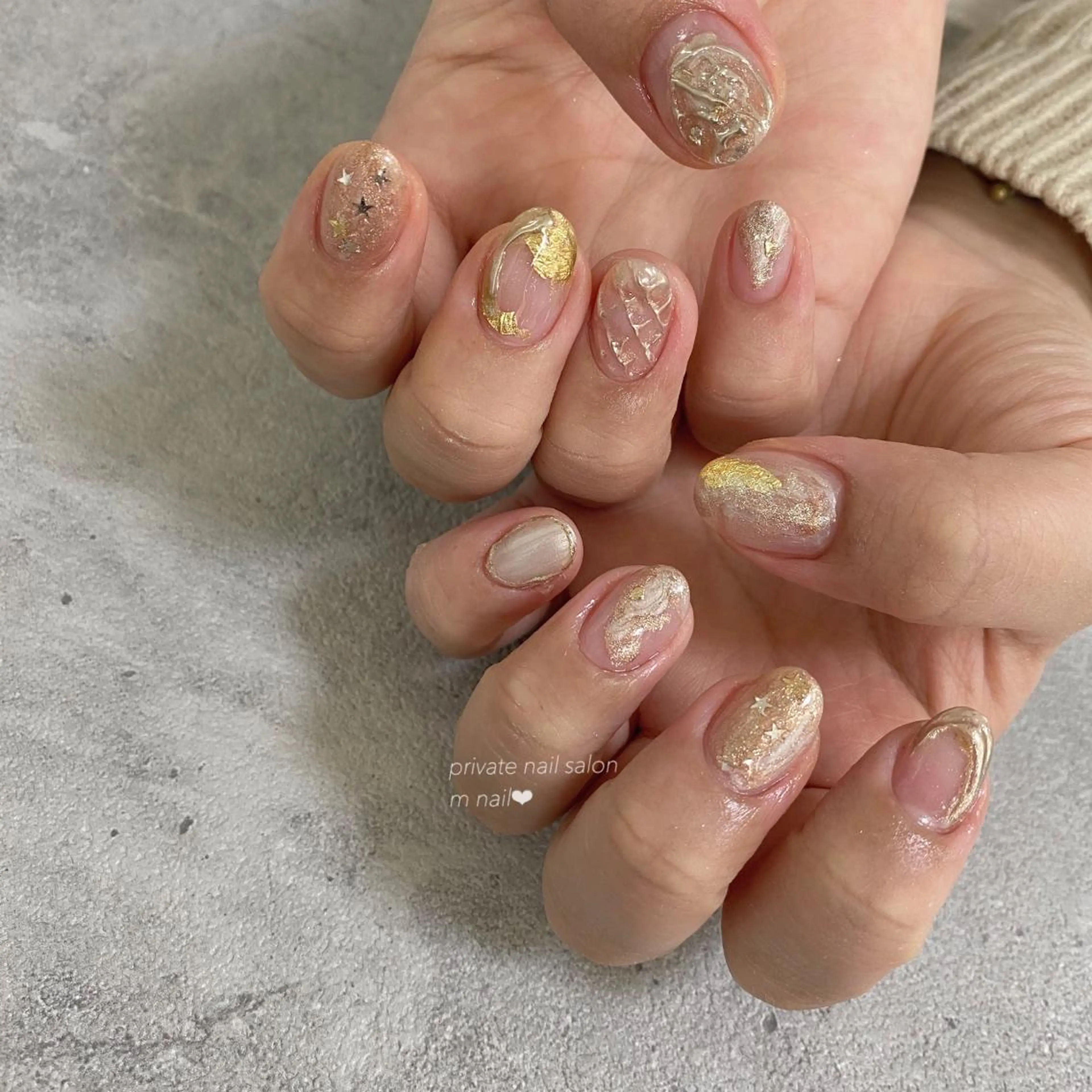 ネイル ハンドネイル 小河原 舞のネイルデザイン