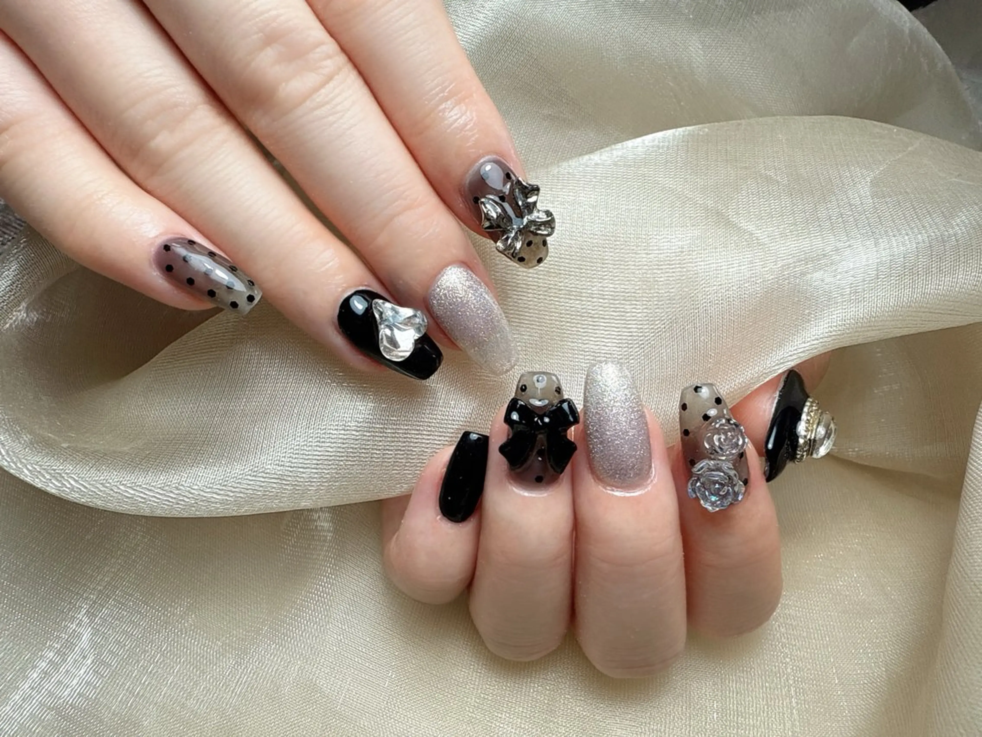 ネイル 持ち込み ハンドネイル ハンドケア L. Nailのネイルデザイン