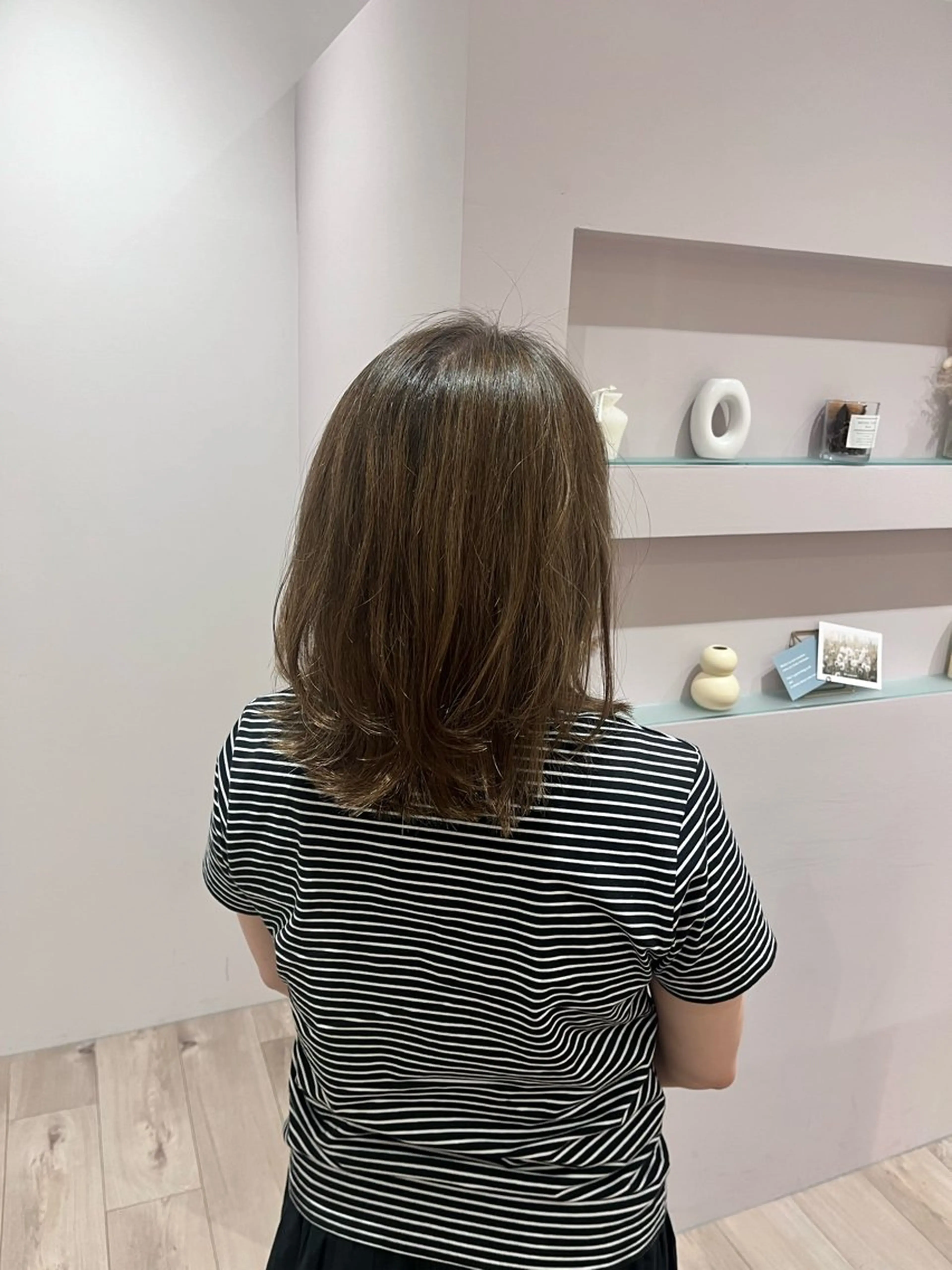 セミロング Rosierbleu 道正のヘアスタイル