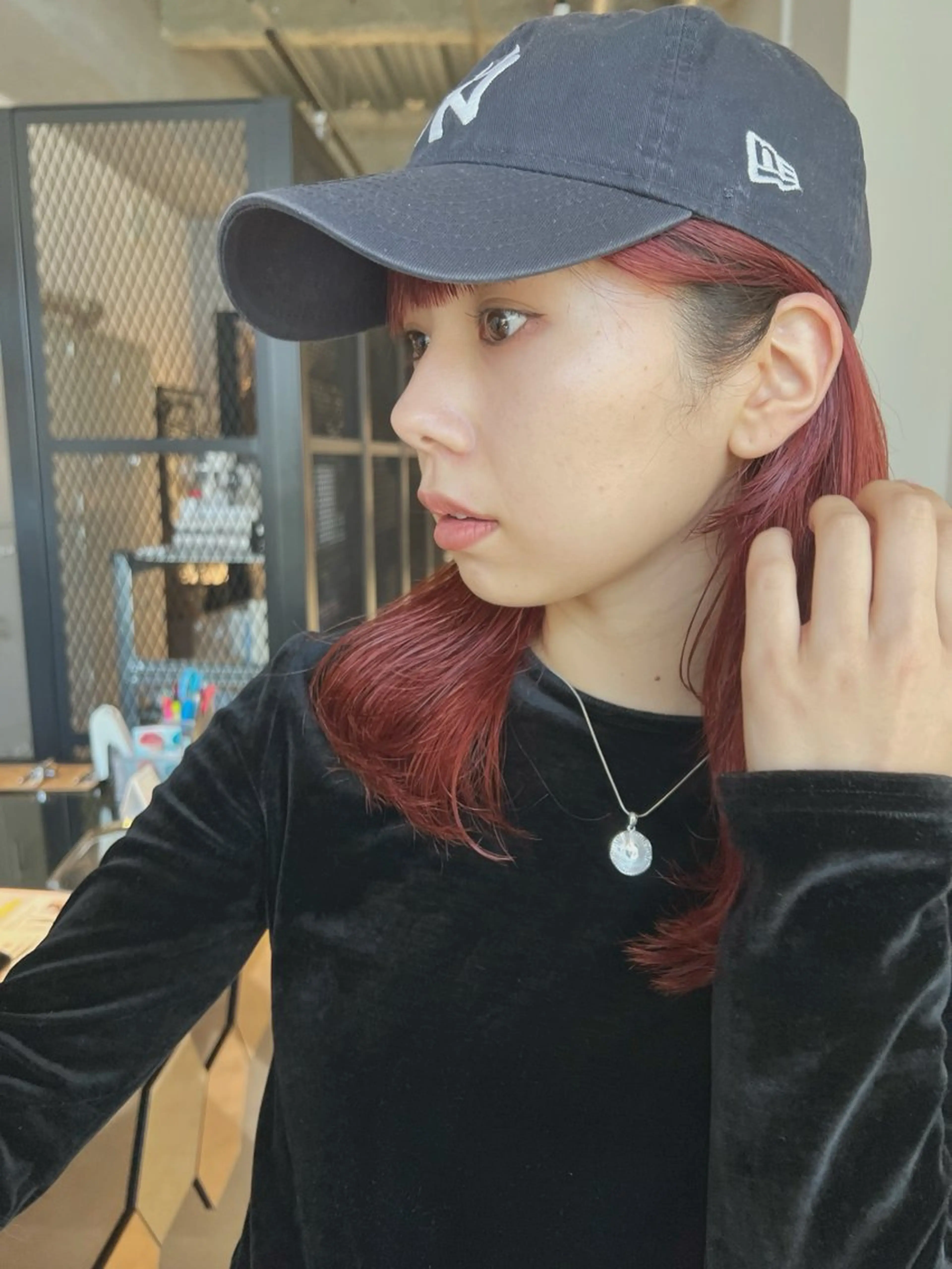 セミロング カット ヘアカラー トリートメント 大澤 叶方のヘアスタイル