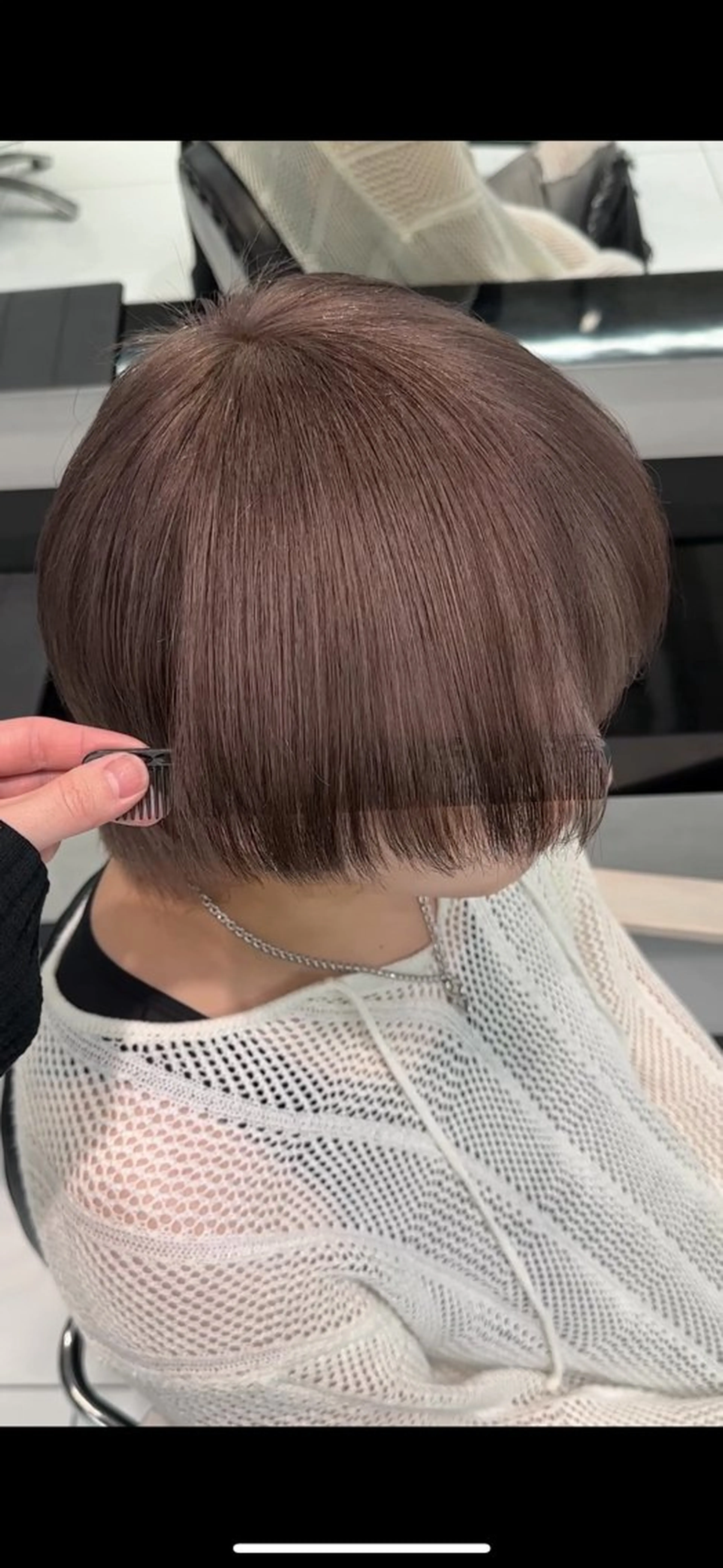 ショート カラー ヘアカラー 🩵ニュアンスカラー 🩵ブリーチ/RENのヘアスタイル