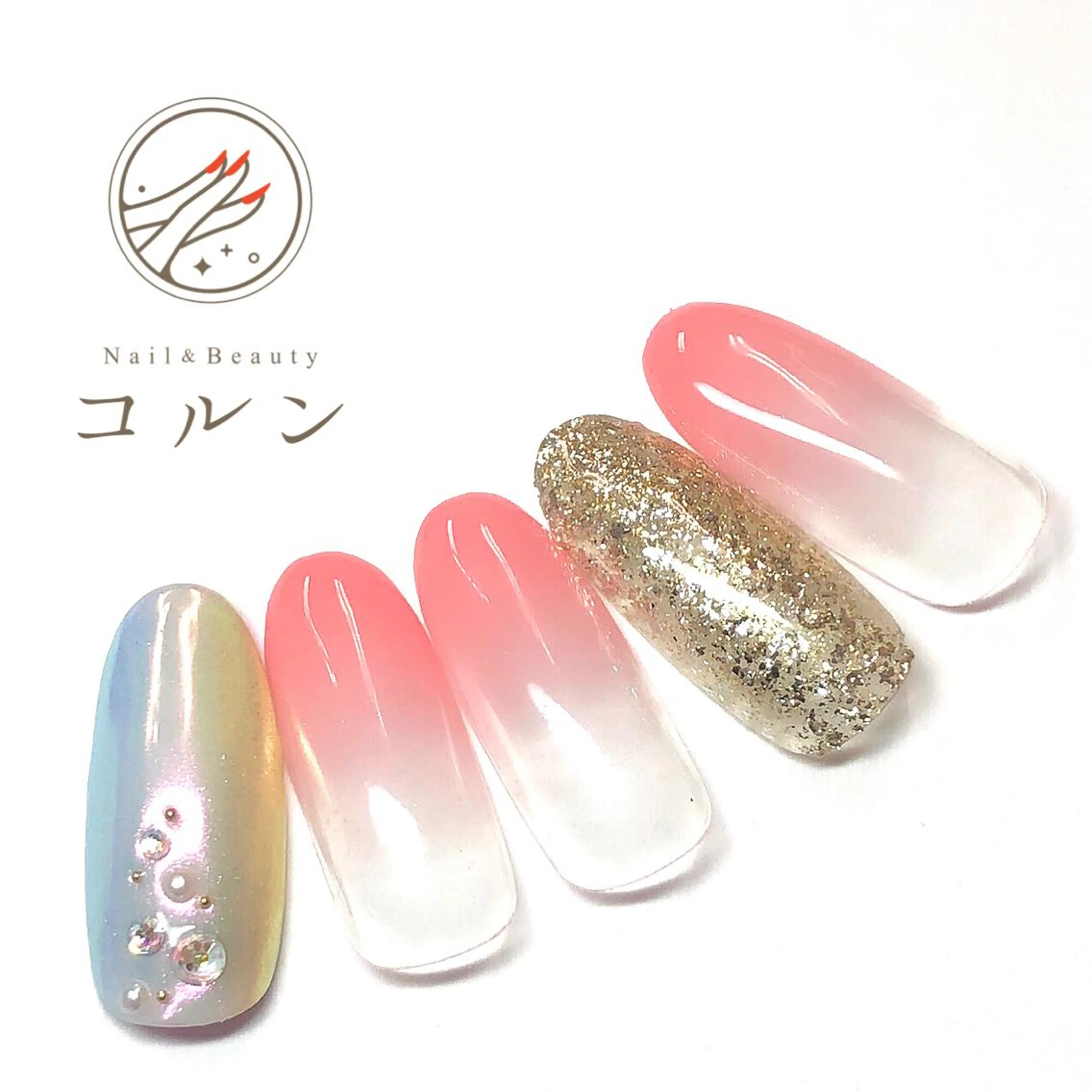ネイル ハンドネイル フットネイル NailBeauty コルンのネイルデザイン