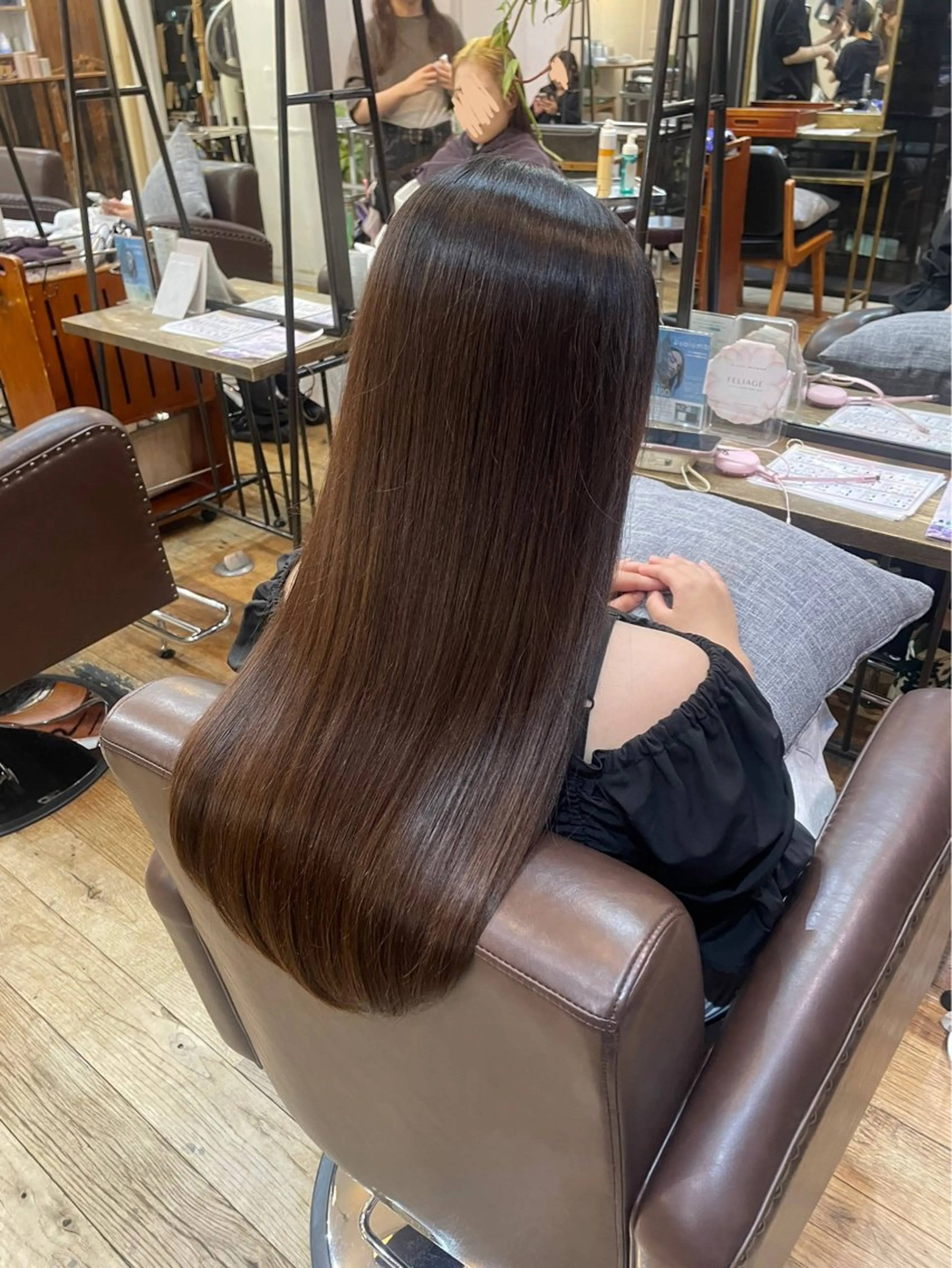 ロング kahona/カラー /パーマ/銀座のヘアスタイル