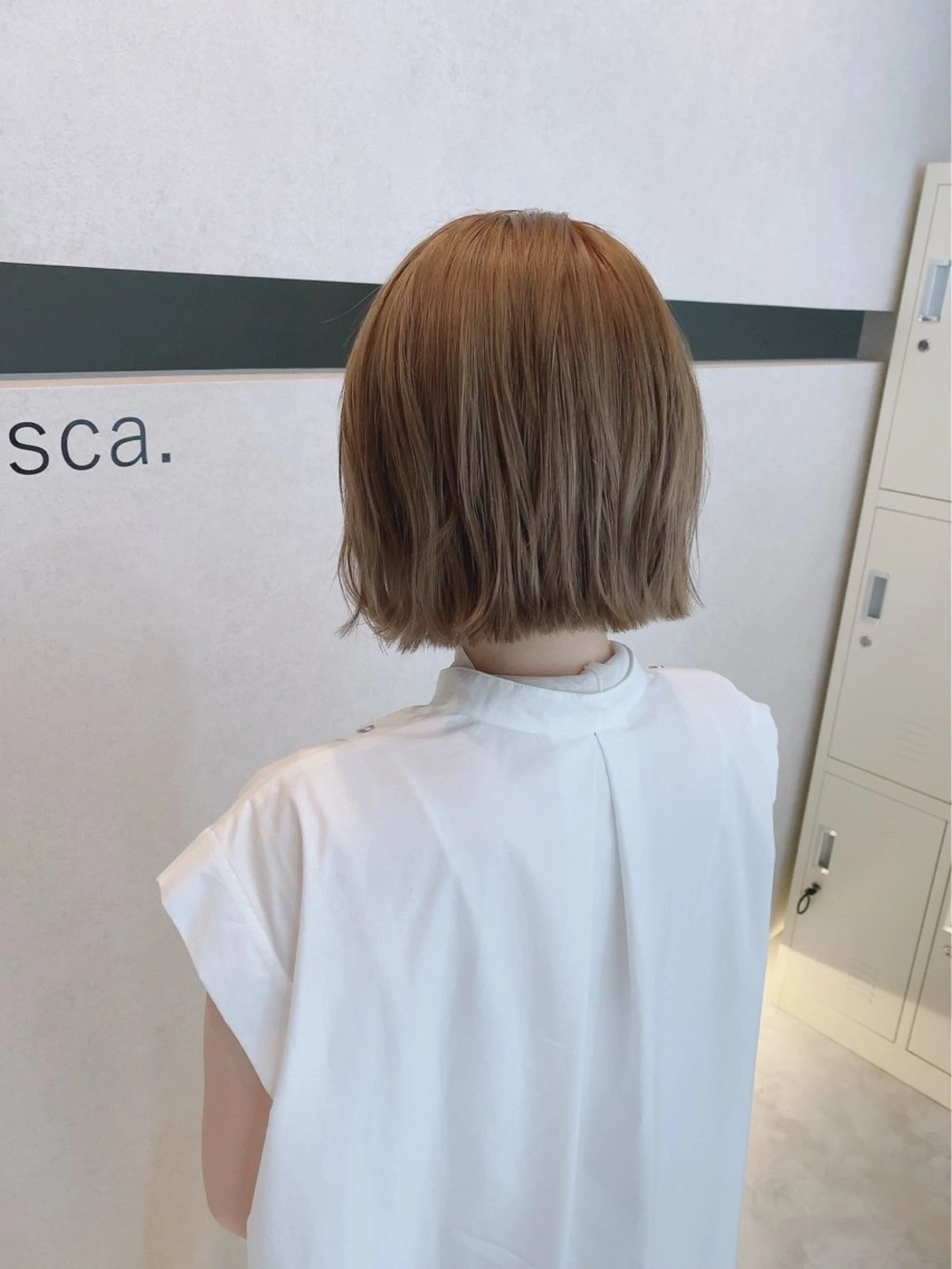 ショート 人見知りさんでも安心 奥田 里佳子のヘアスタイル