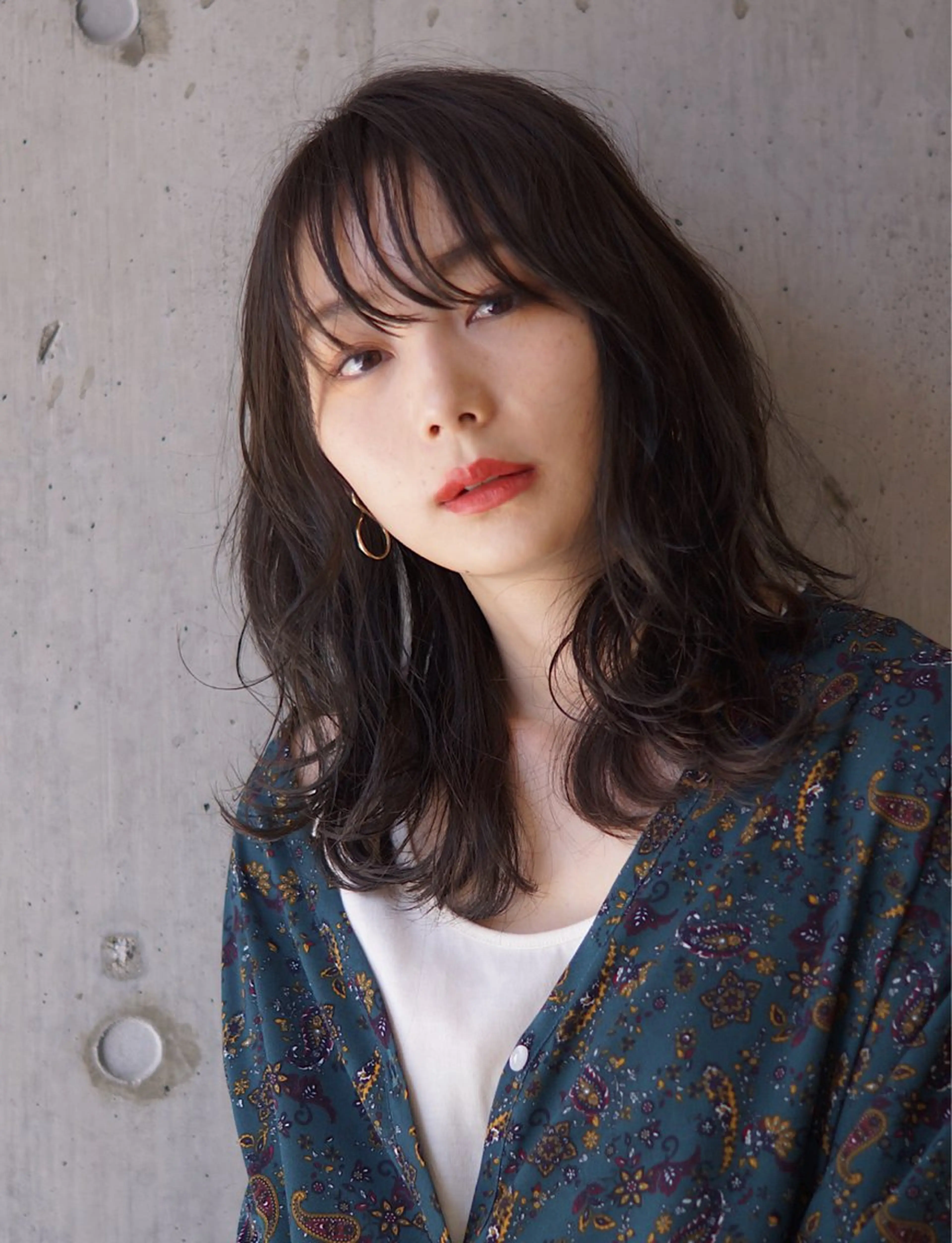 パーマ カット ヘアカラー 縮毛矯正 トリートメント hoNua. 栄/透明感カラーのヘアスタイル