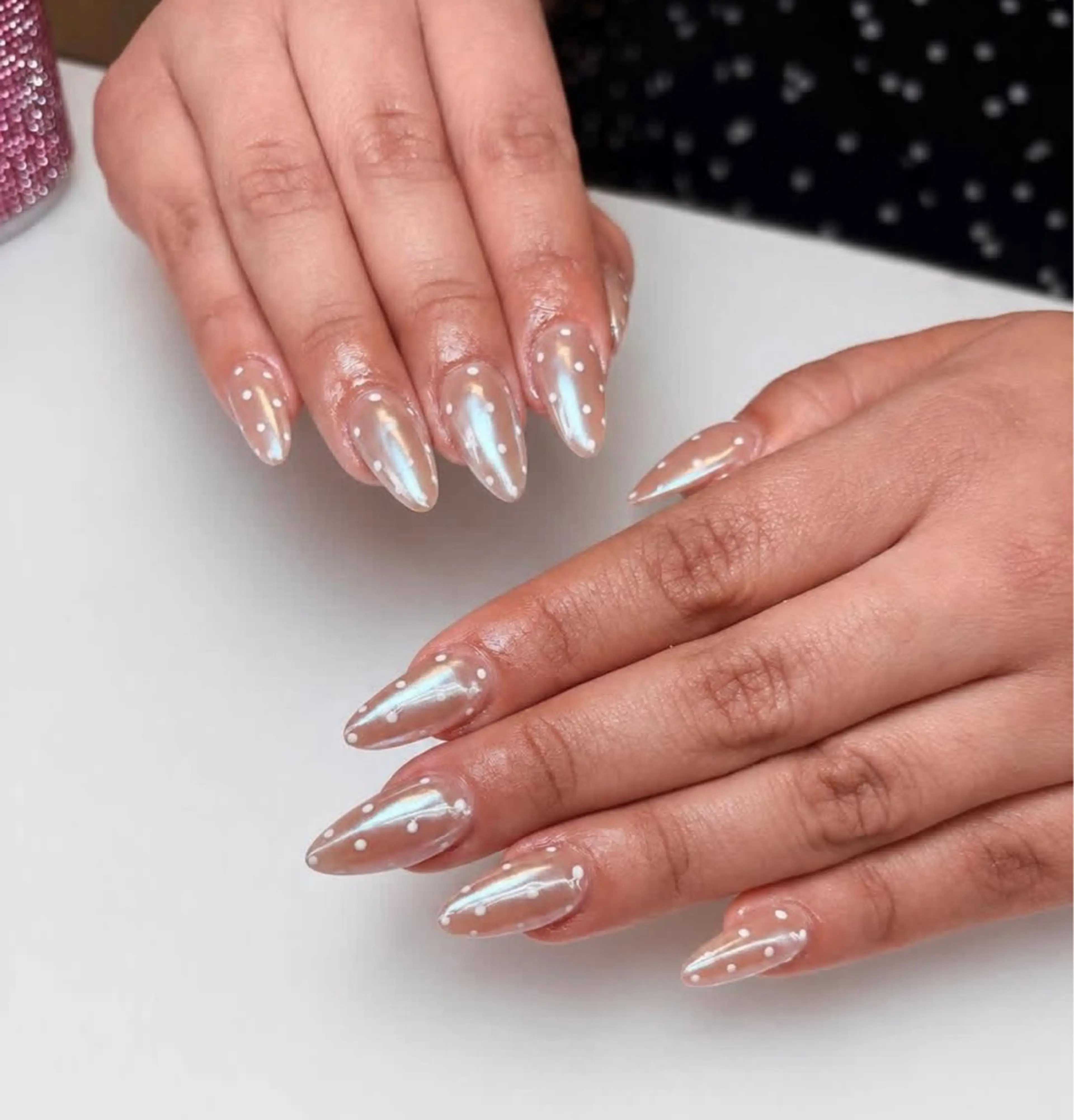 ネイル アートネイル ストーンネイル ネイルチップ ハンドネイル NiJi Nailsのネイルデザイン