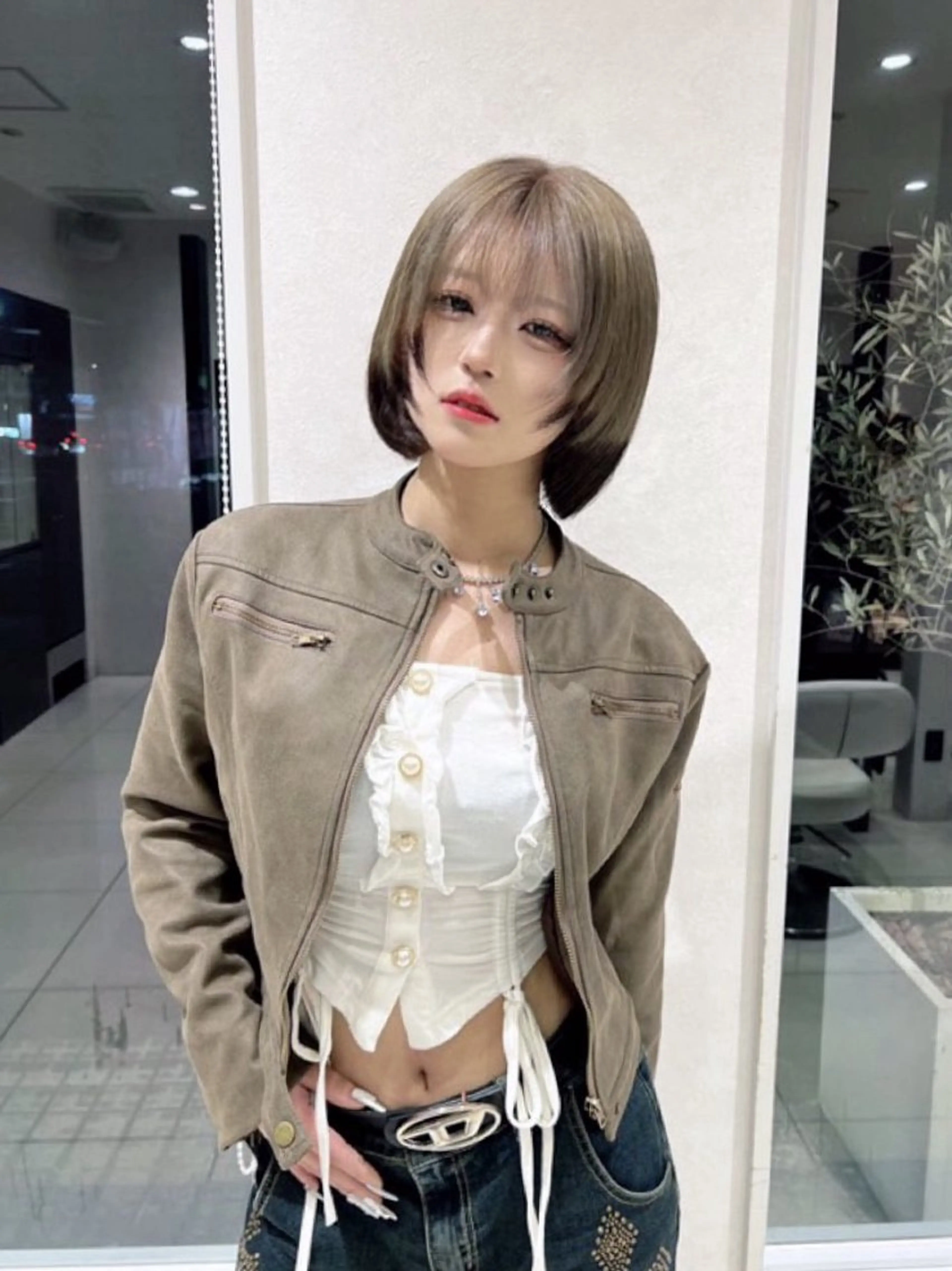 カラー 🖤複雑履歴ブリーチ Mizuki 🖤のヘアスタイル