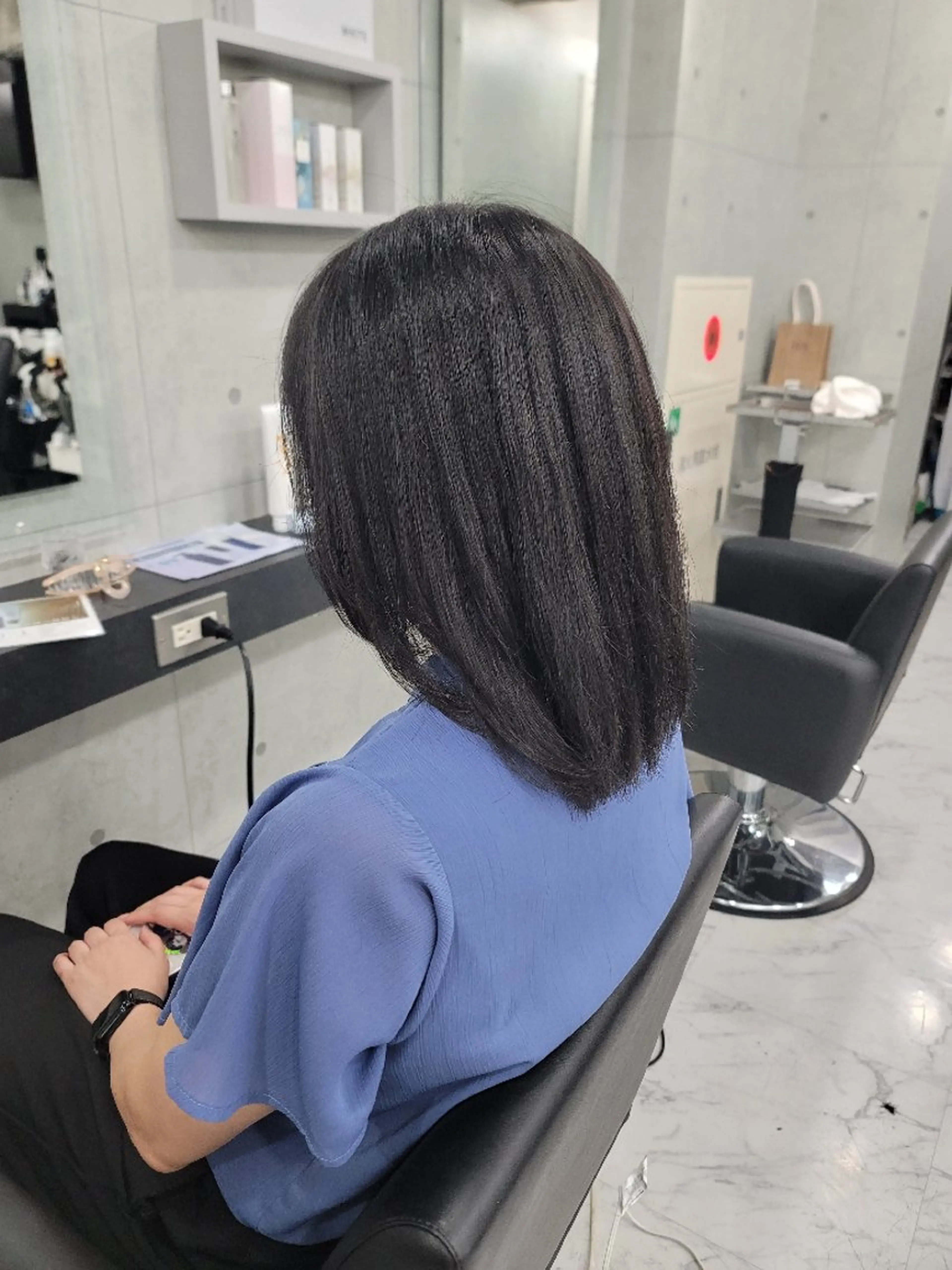 セミロング カラー Endearing所属・❇️安達 優心❇️ レイヤー/艶髪特化のヘアスタイル