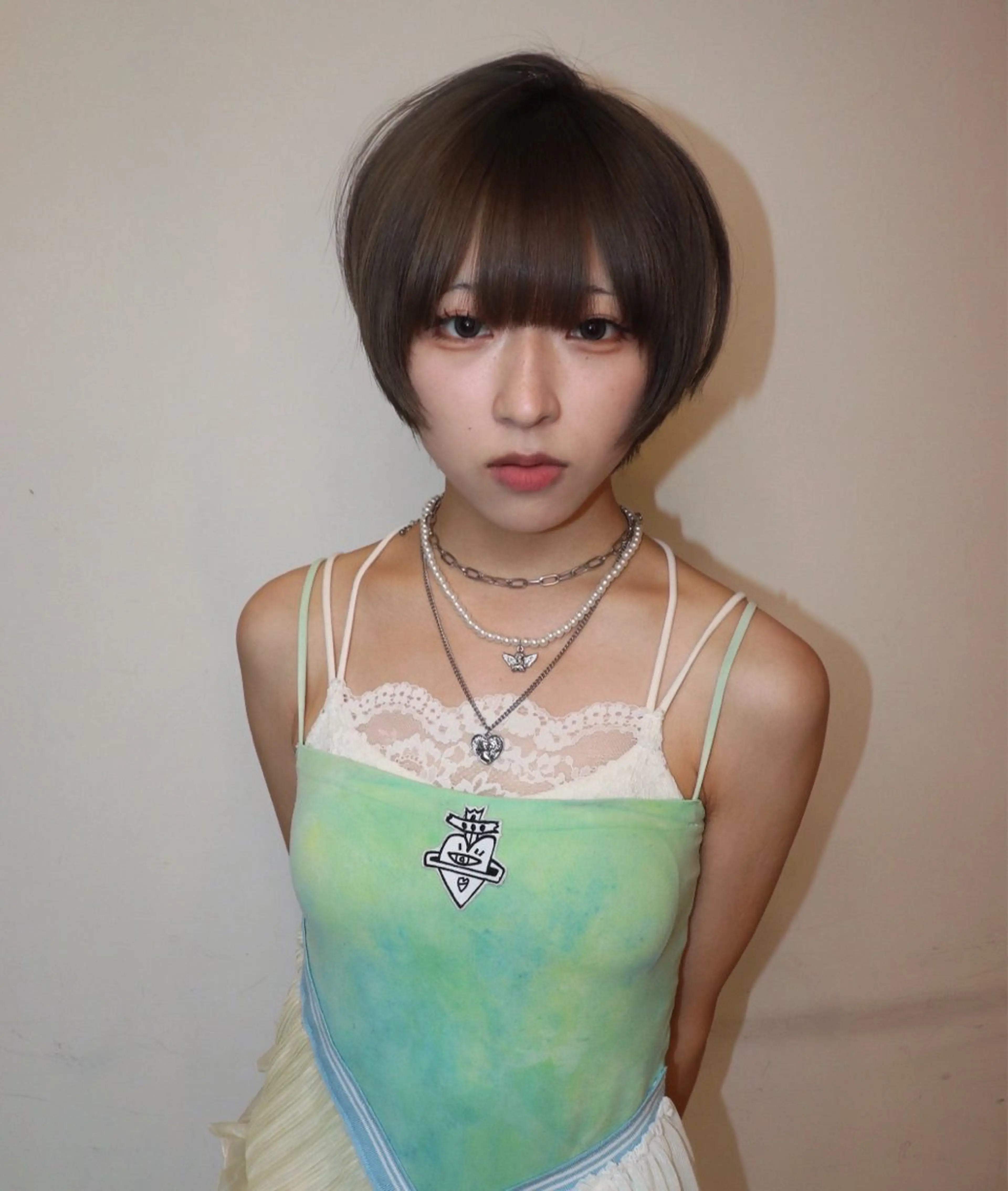 ショート カラー AIRA/ブリーチ ‪/透明感カラーのヘアスタイル