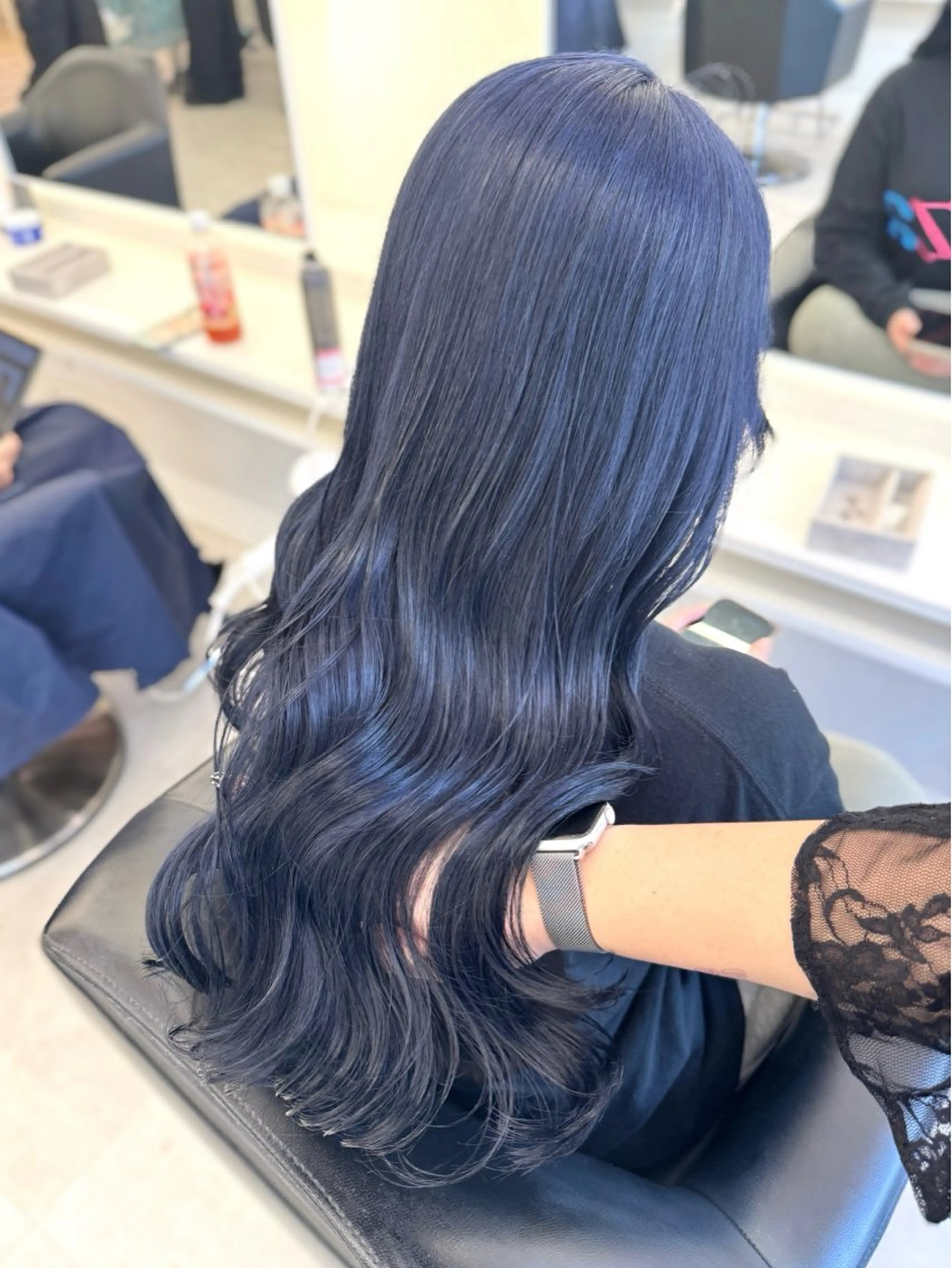 ロング カラー カット ヘアカラー トリートメント ♡ParveMix NANO♡のヘアスタイル