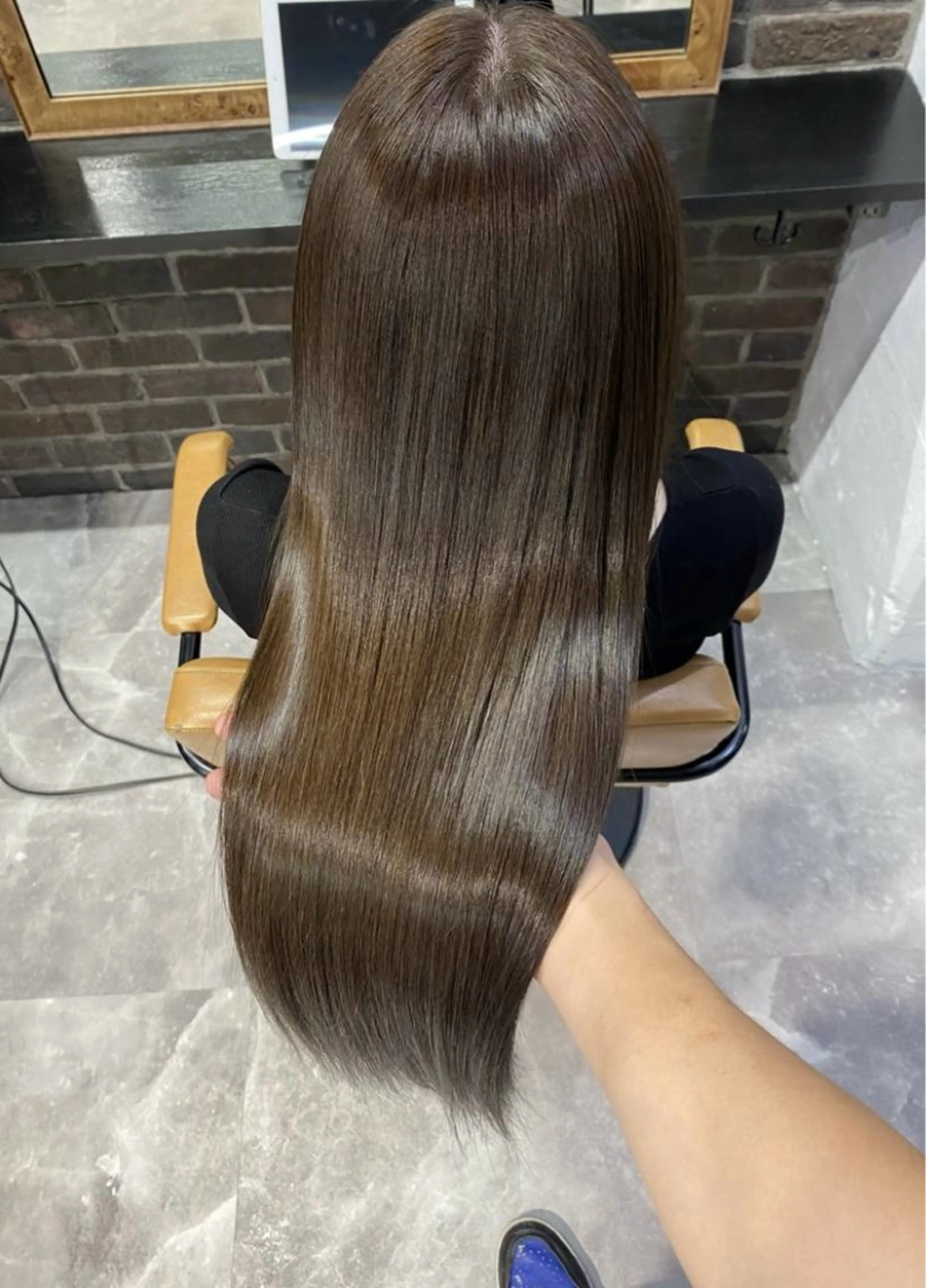 ロング カラー 髪質改善/ハイトーン MOLAのヘアスタイル