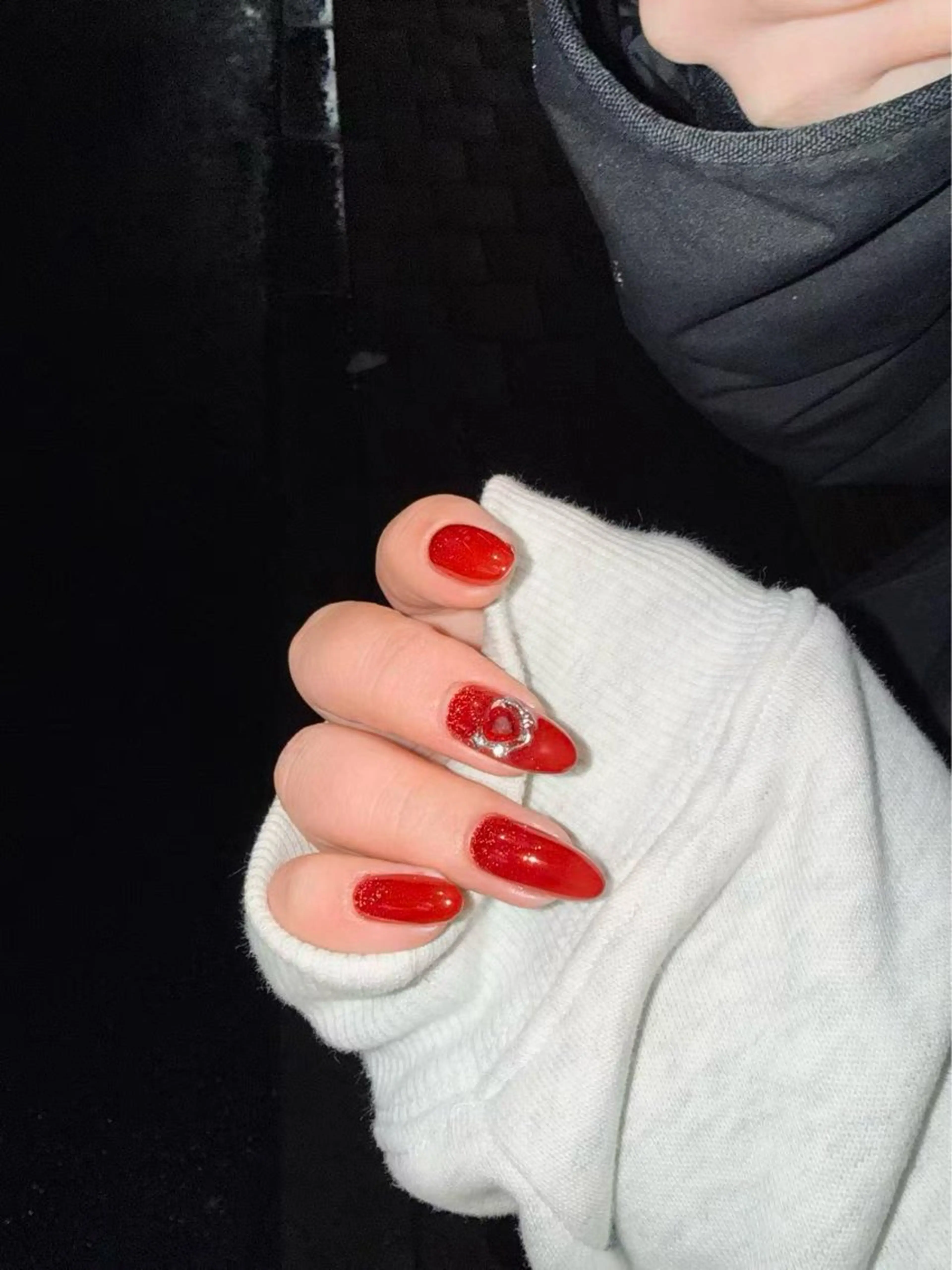 ネイル アートネイル オーロラネイル チークネイル フレンチネイル ガラスフレンチ ハンドネイル 🎀🎀YooLi Nail Salonのネイルデザイン