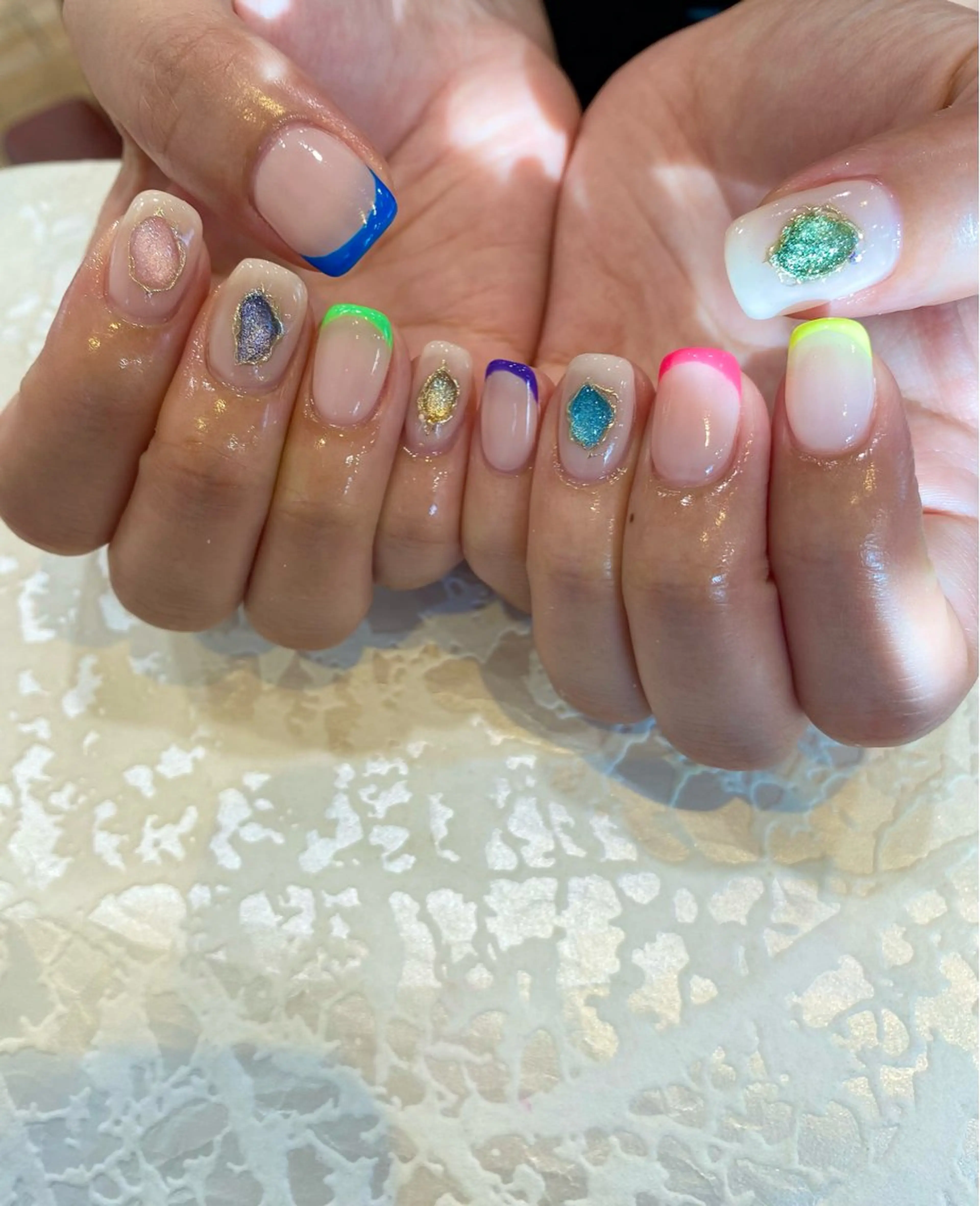 ネイル 安藤 彩乃のネイルデザイン