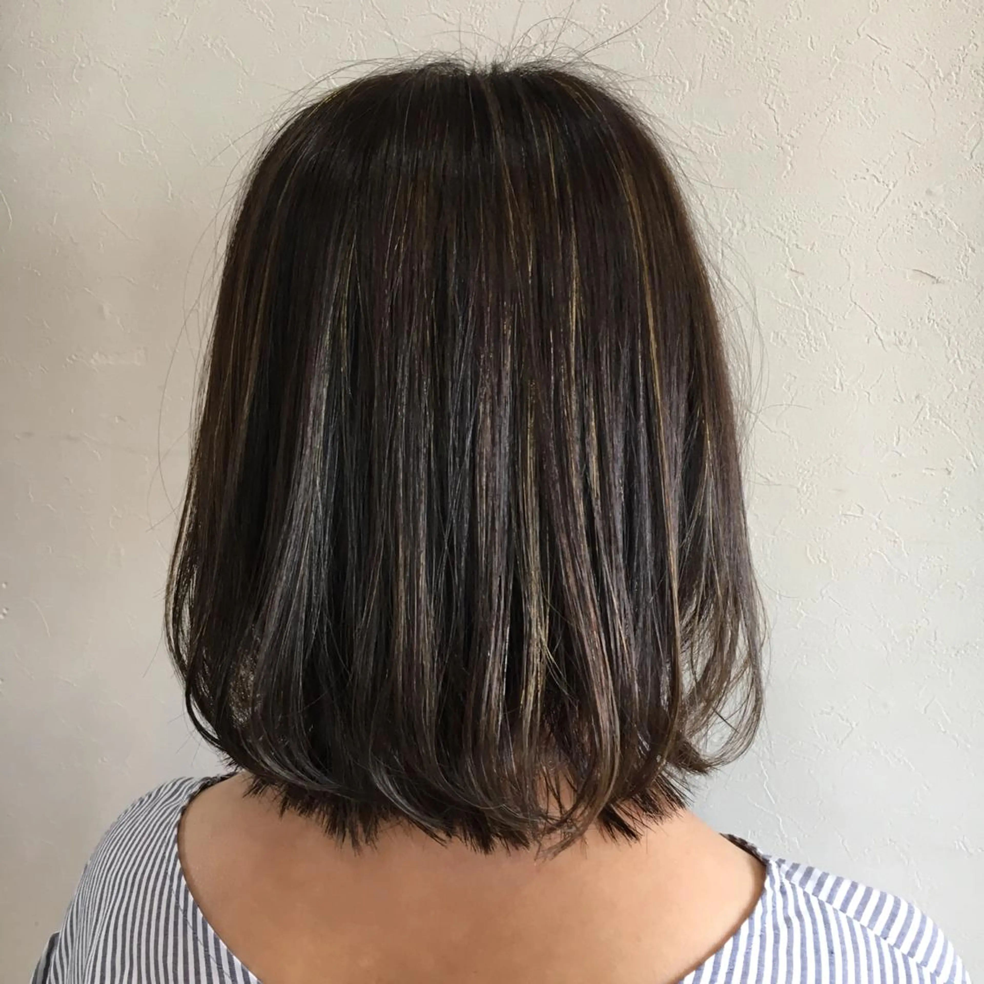 ミディアム カラー ハイライトカラー ハイライト Freez狭間 裕美のヘアスタイル