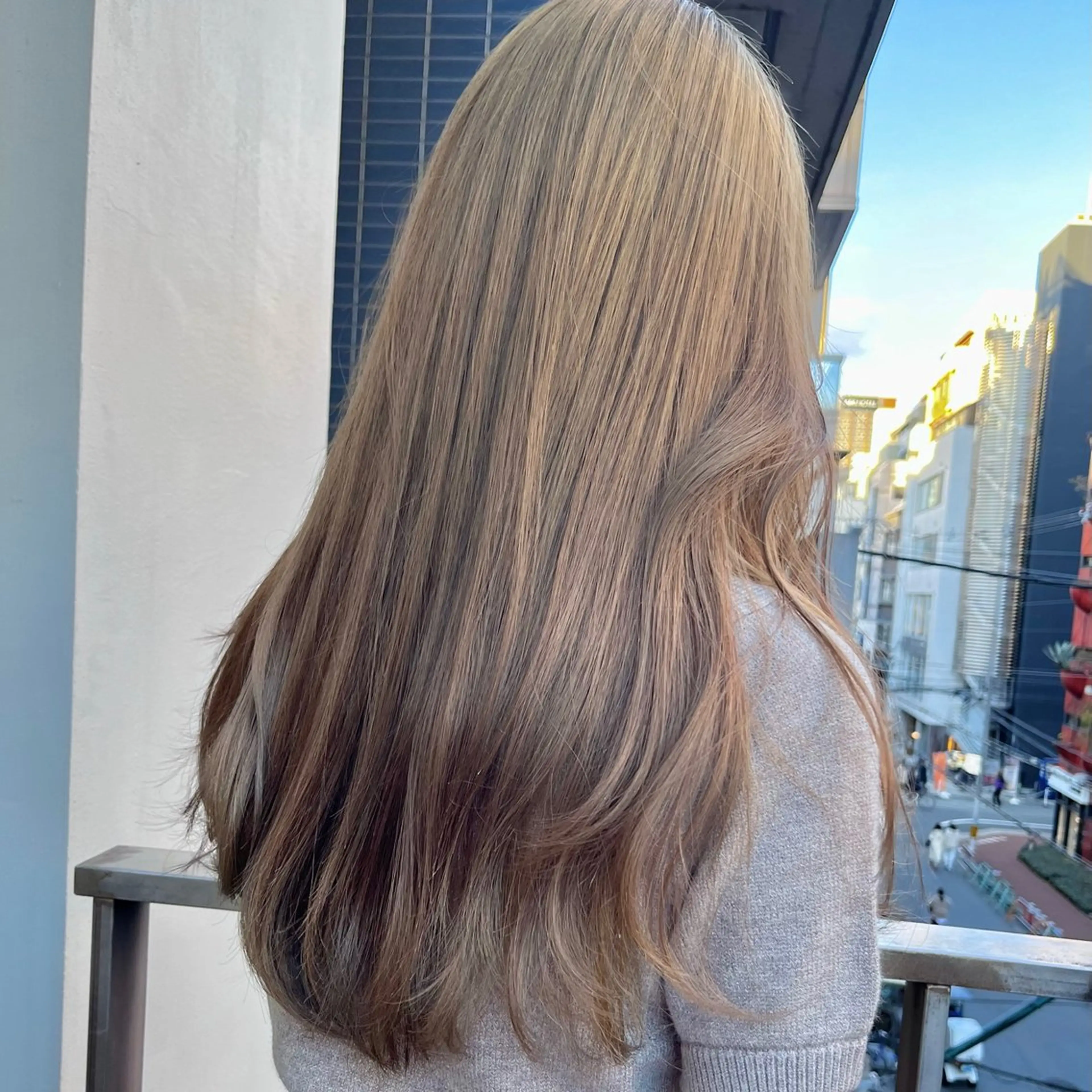 ロング カラー 堺 鳳 ママ美容師 yukariのヘアスタイル