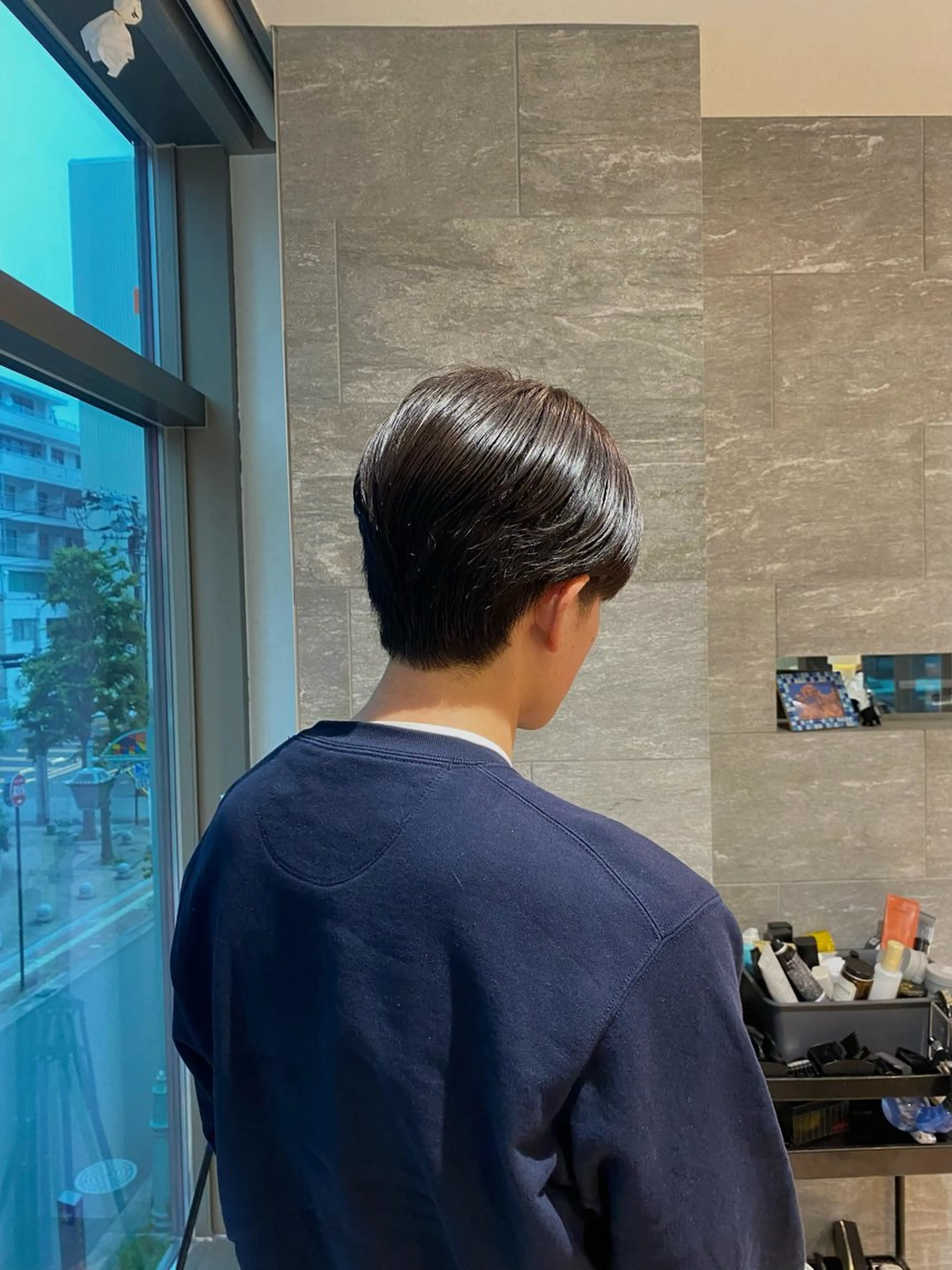 メンズ マッシュ シースルーマッシュ 刈り上げ カット Yamada Ami🪐のヘアスタイル