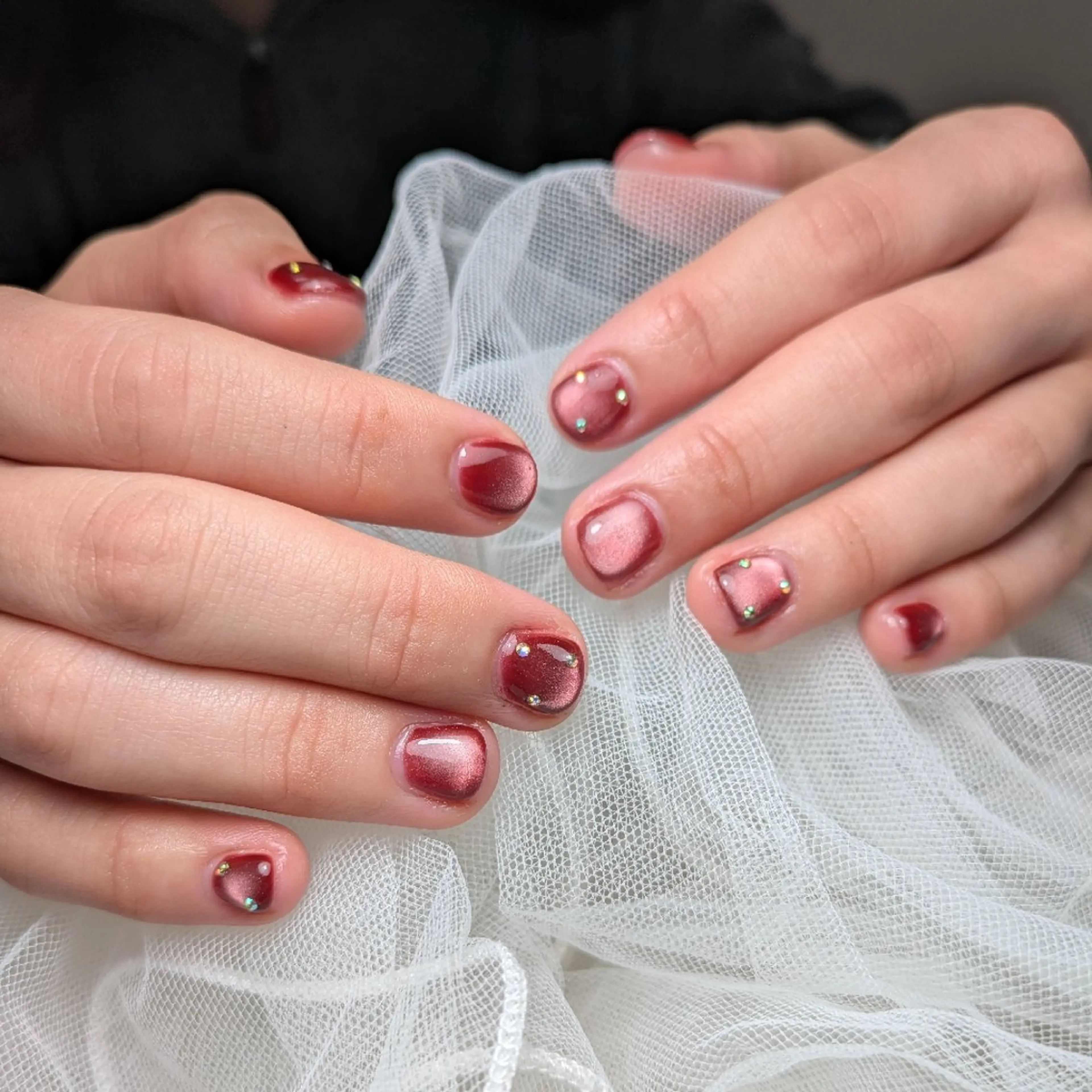 ネイル ストーンネイル ハンドネイル ulunail mikaのネイルデザイン