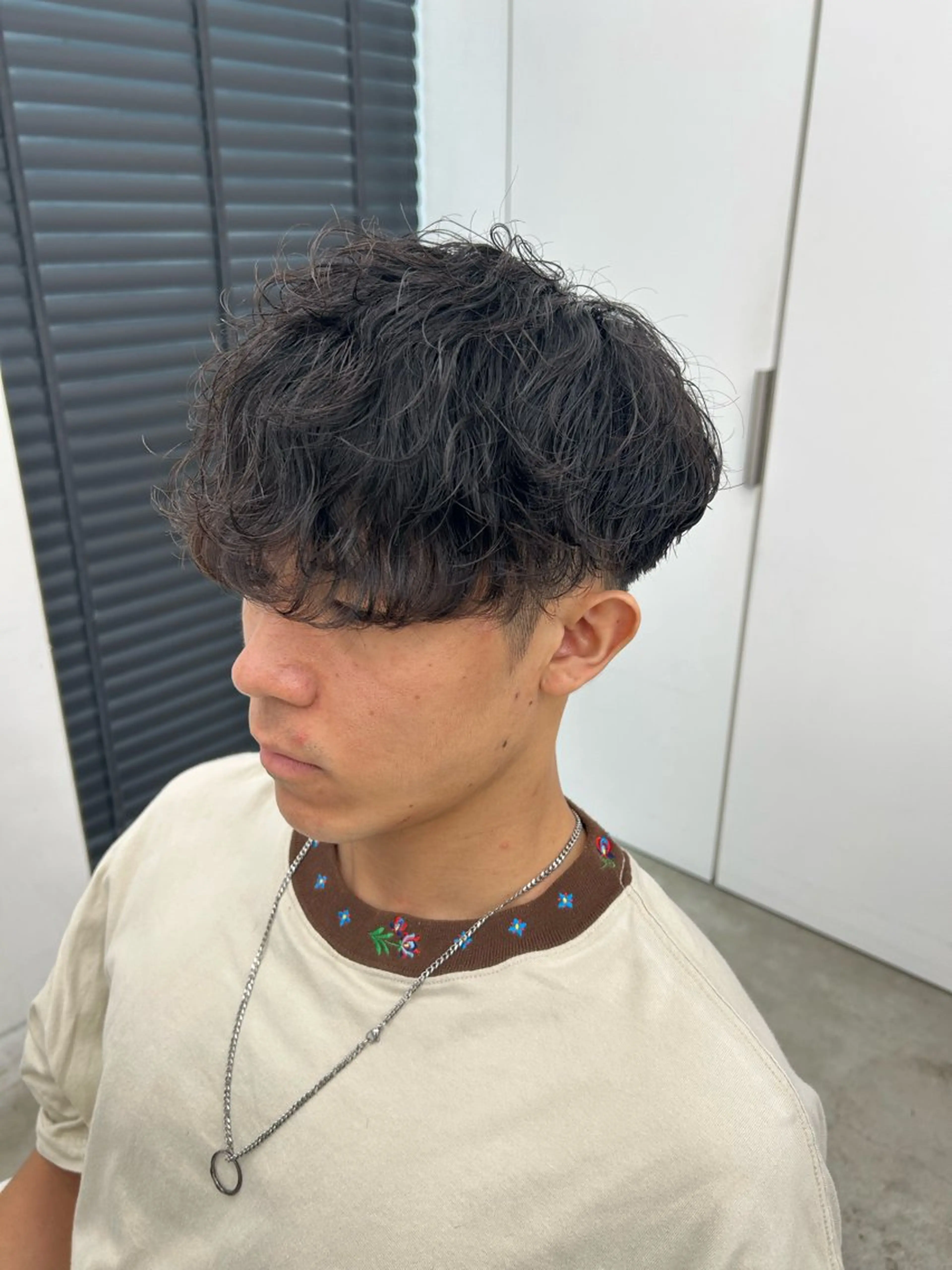 パーマ メンズ カット パーマ 名駅/メンズ特化/ 大人ヘア💗信岡 和のヘアスタイル