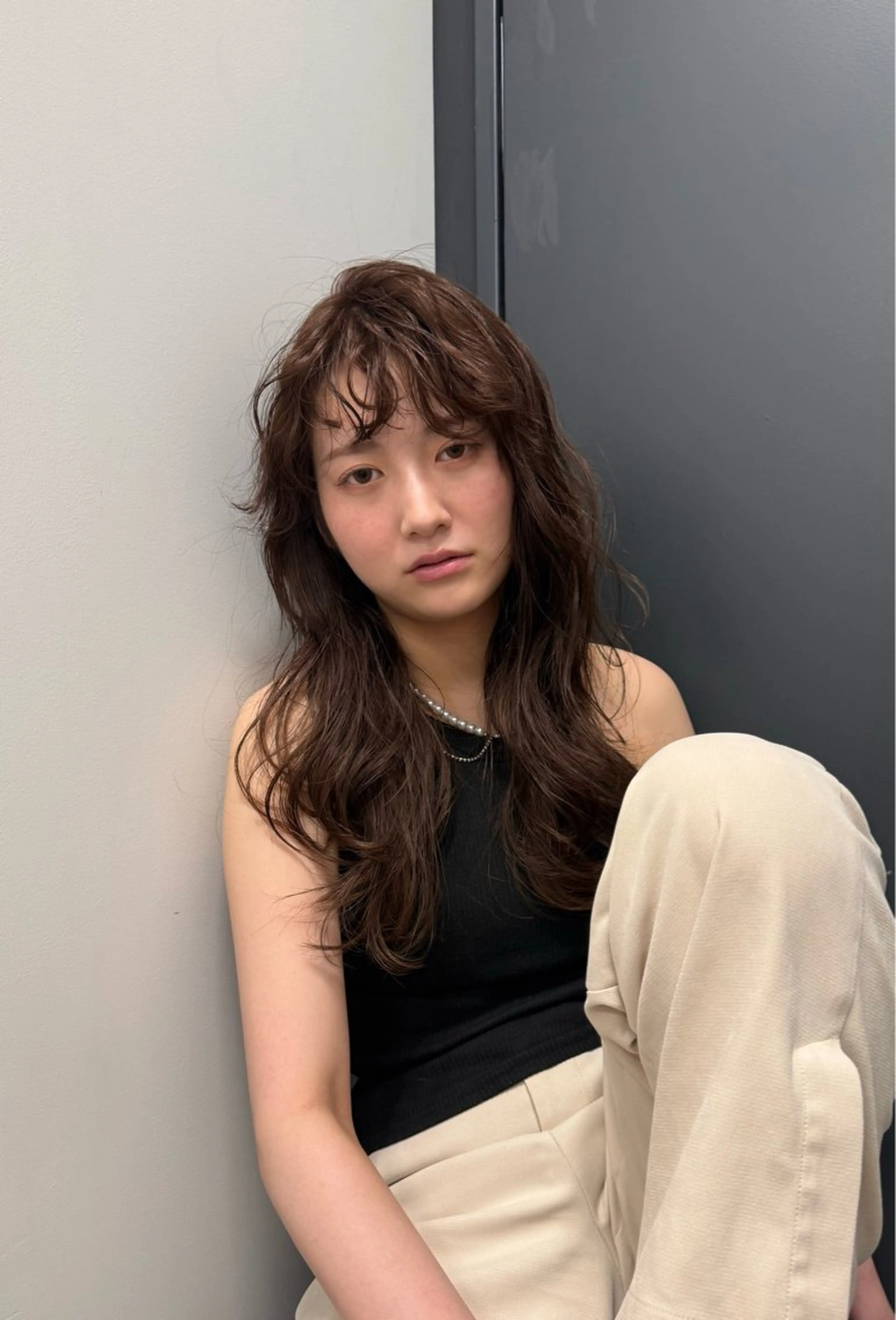 セミロング カラー ヘアカラー トリートメント "Daisy" Rio /大名・天神のヘアスタイル