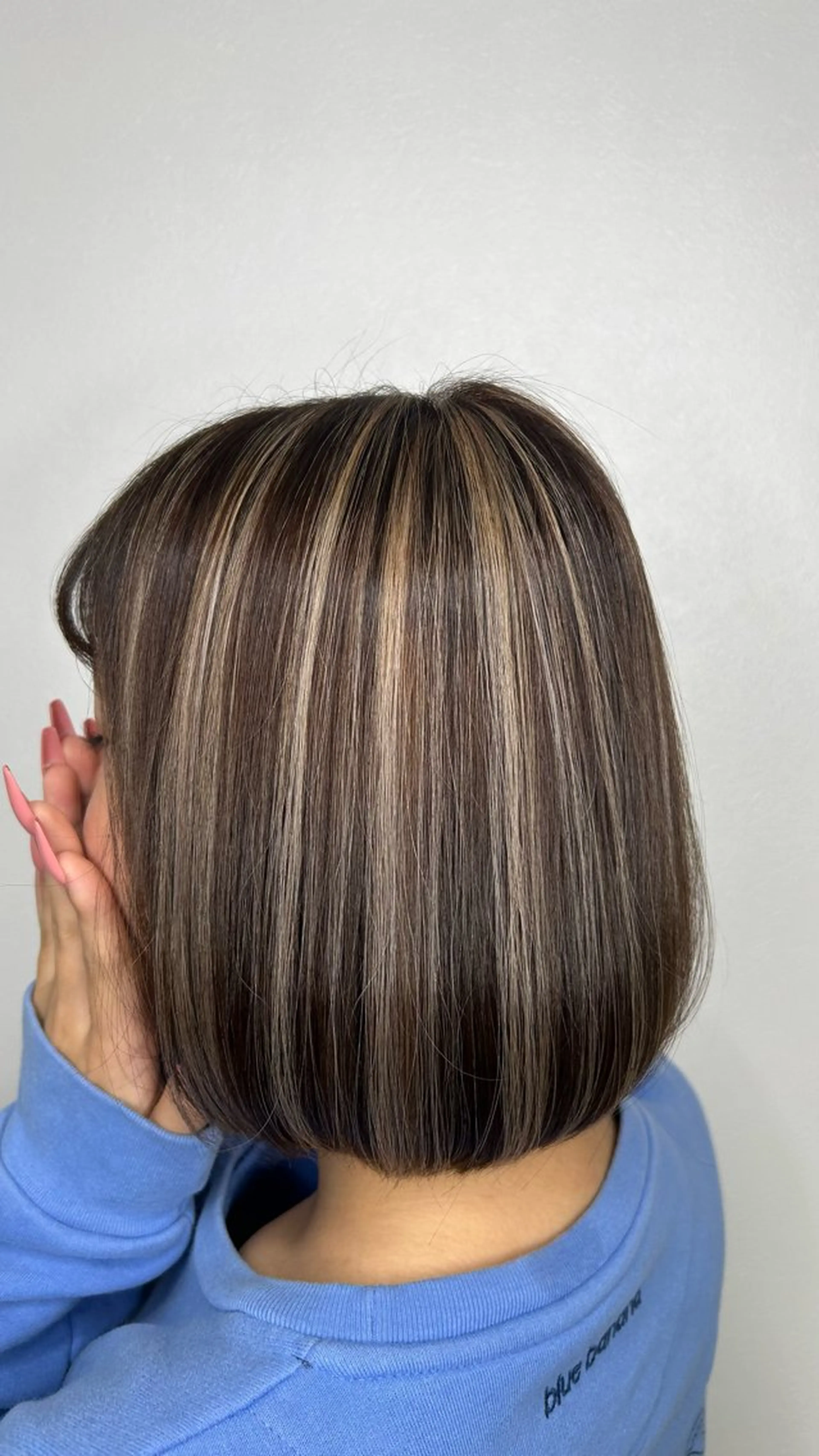 ショート ボブ ハイライト カット ヘアカラー 🍅ハイライト/ レイヤー/mao🍅のヘアスタイル