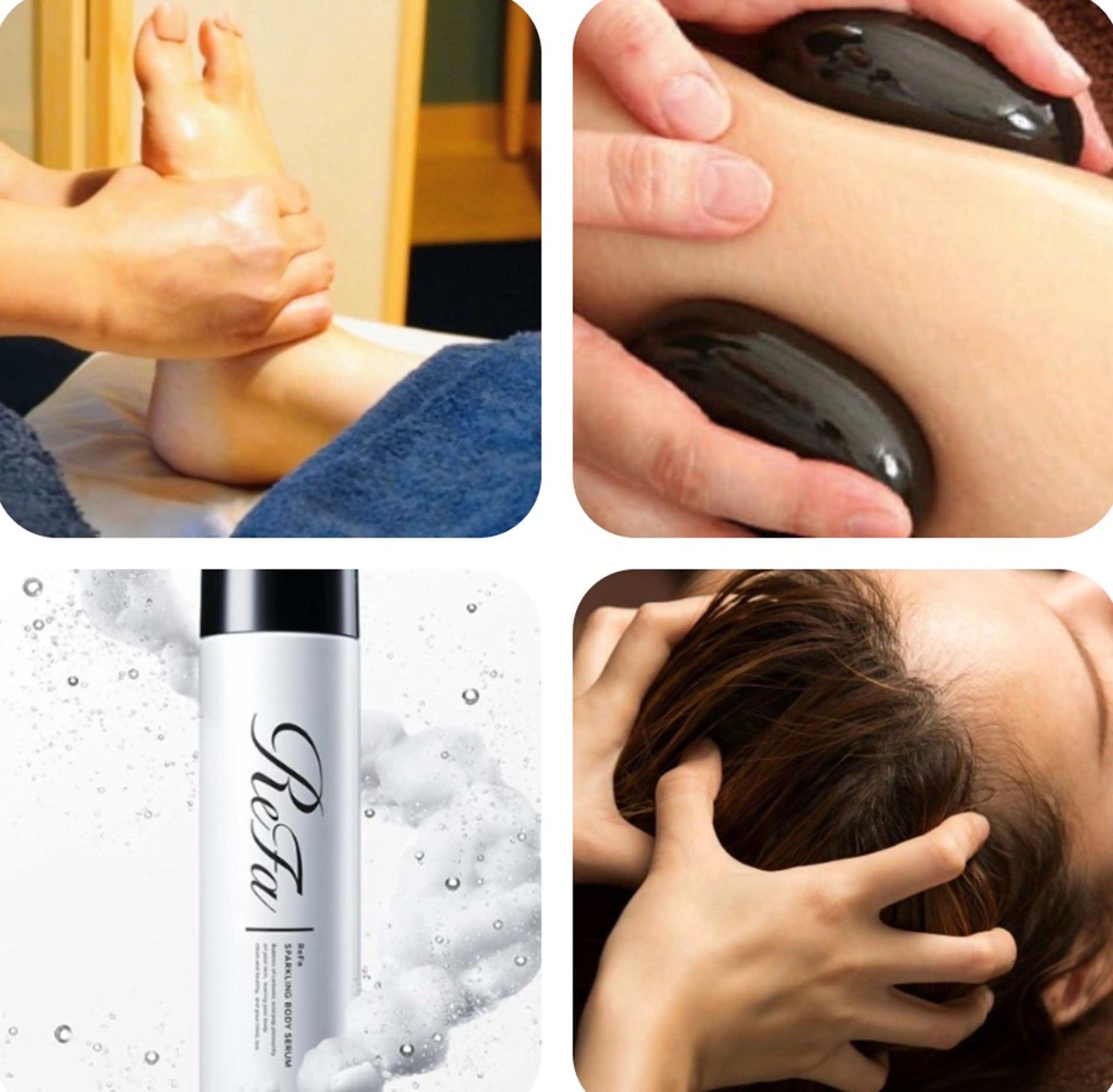 【Google口コミモニター】選べる若石足つぼ70分 ＋ 炭酸ドライヘッド20分（🌕満月・温石 or 🌑新月・炭酸)の写真