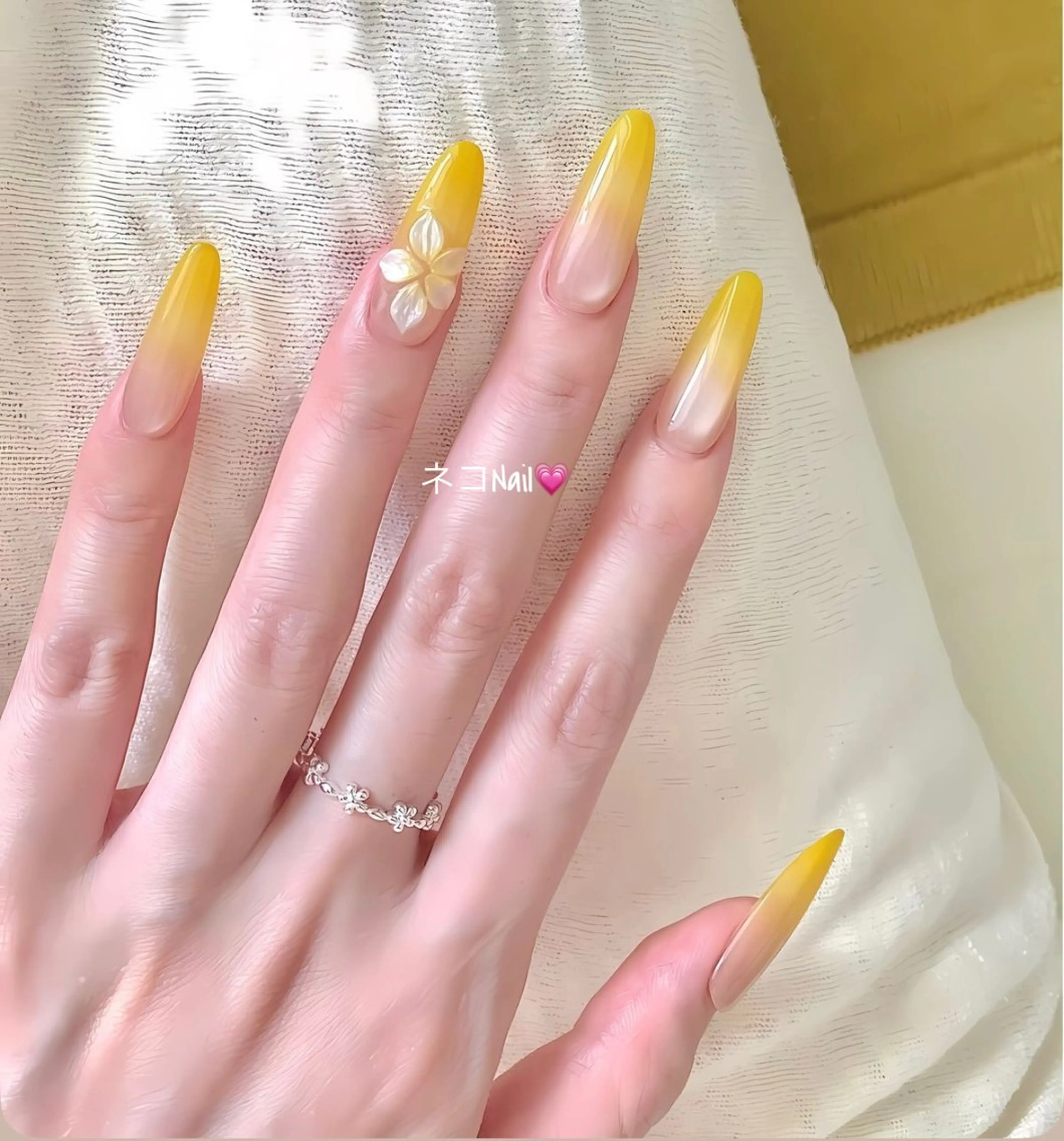 ネイル ジェルネイル ワンカラーネイル ハンドネイル ネコ Nailのネイルデザイン