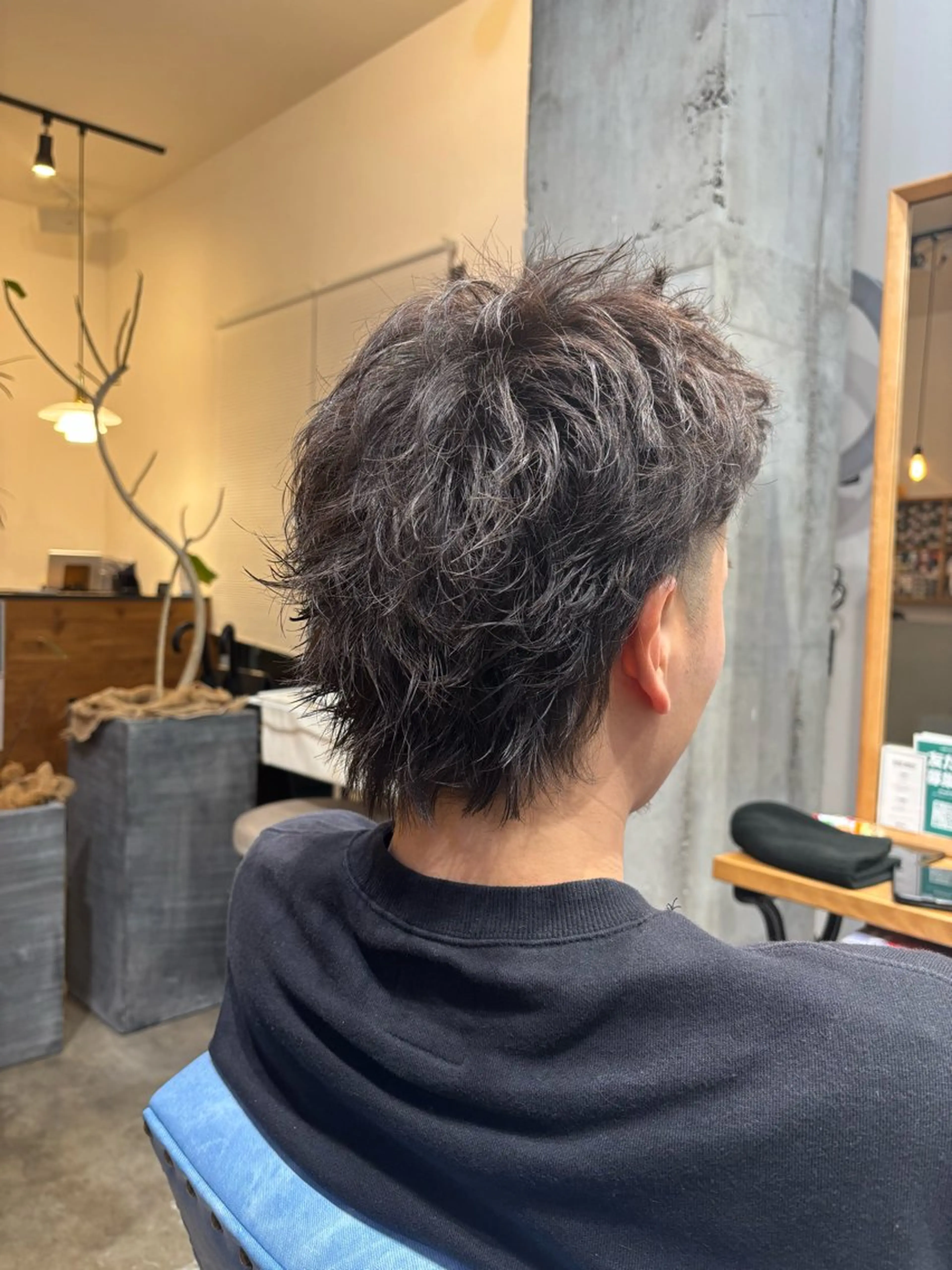 メンズカットの写真