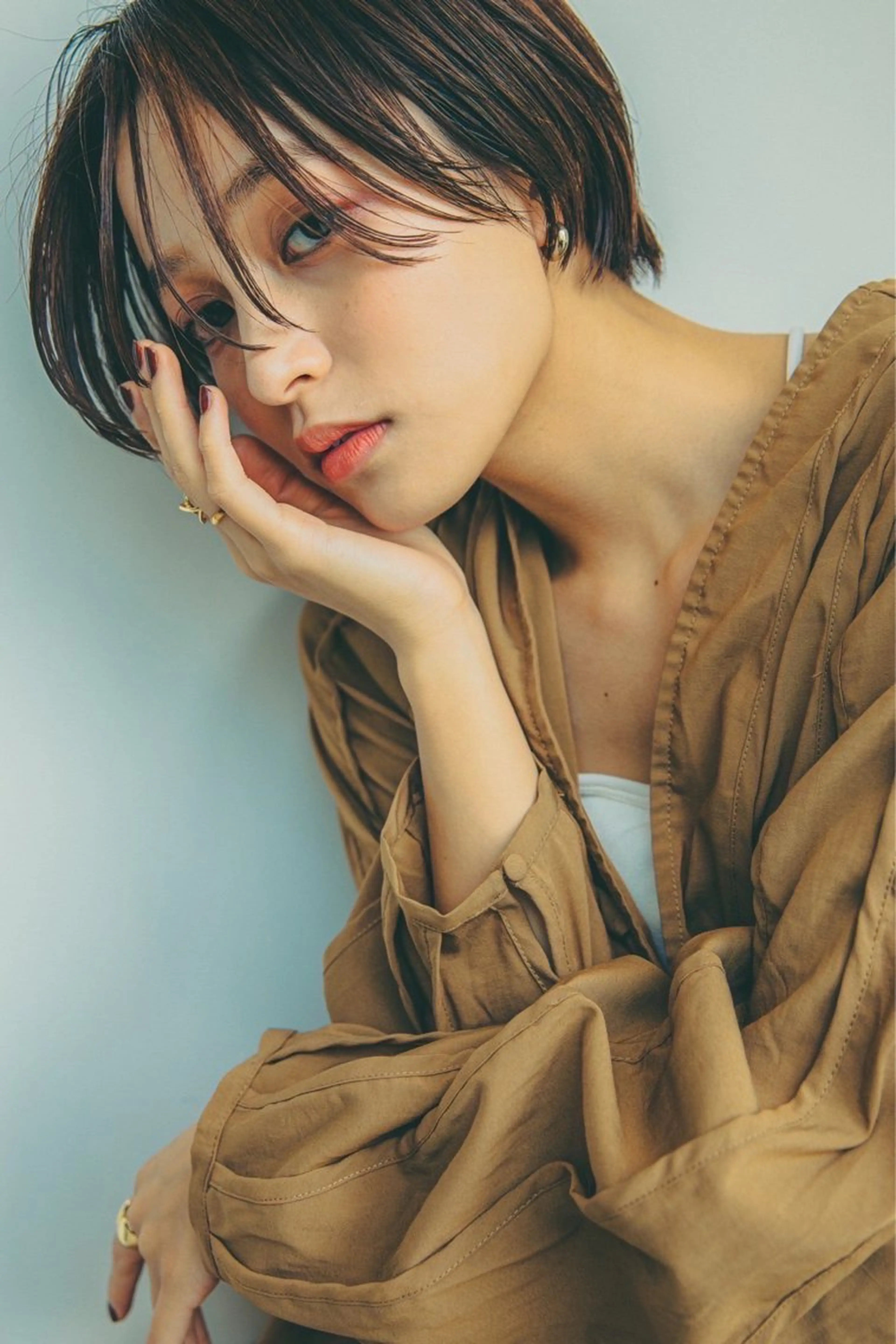 ショート レイヤーカット/ カラー特化/YUTOのヘアスタイル