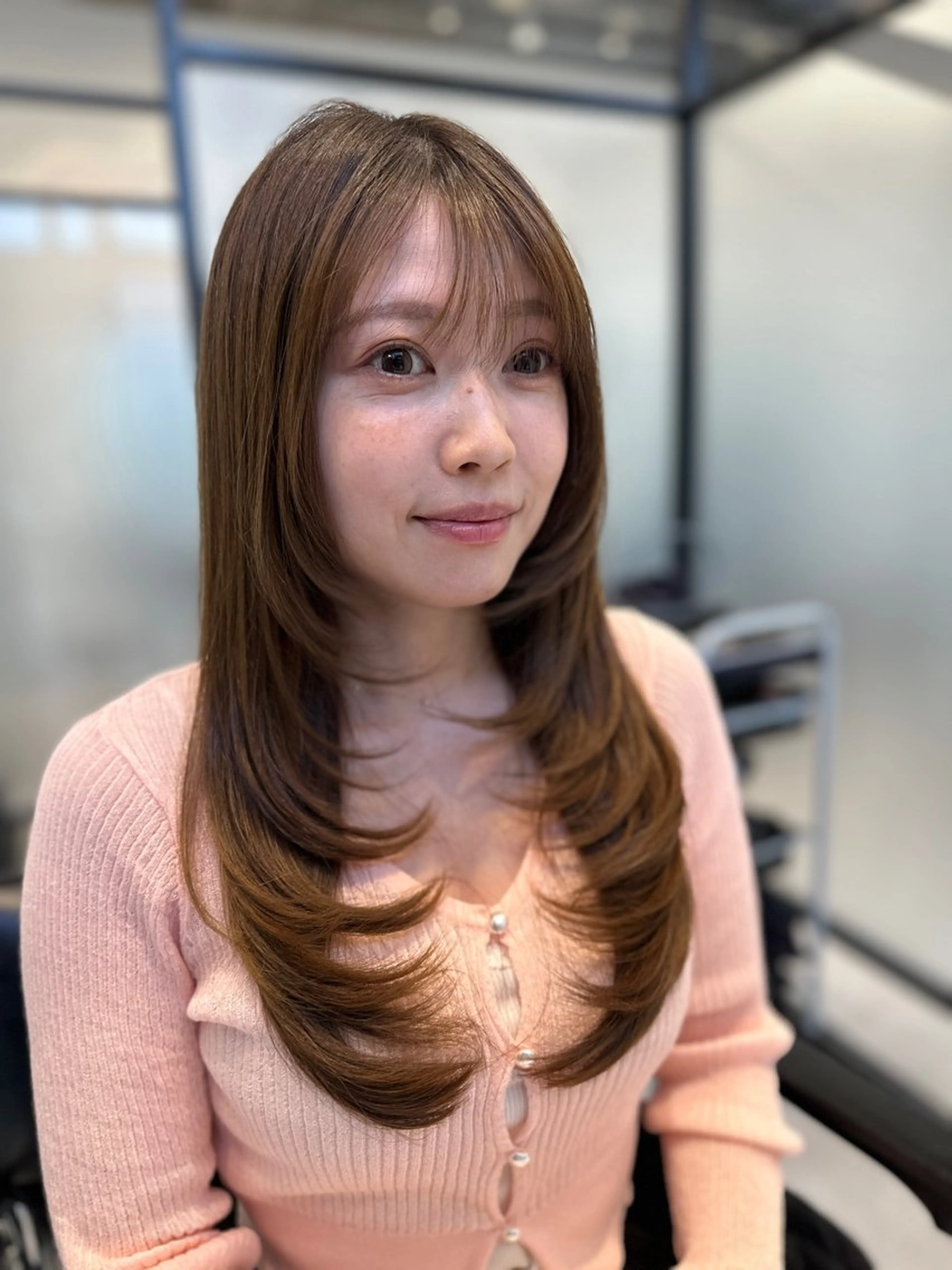 ロング 大阪/心斎橋 レイヤー/勇介のヘアスタイル