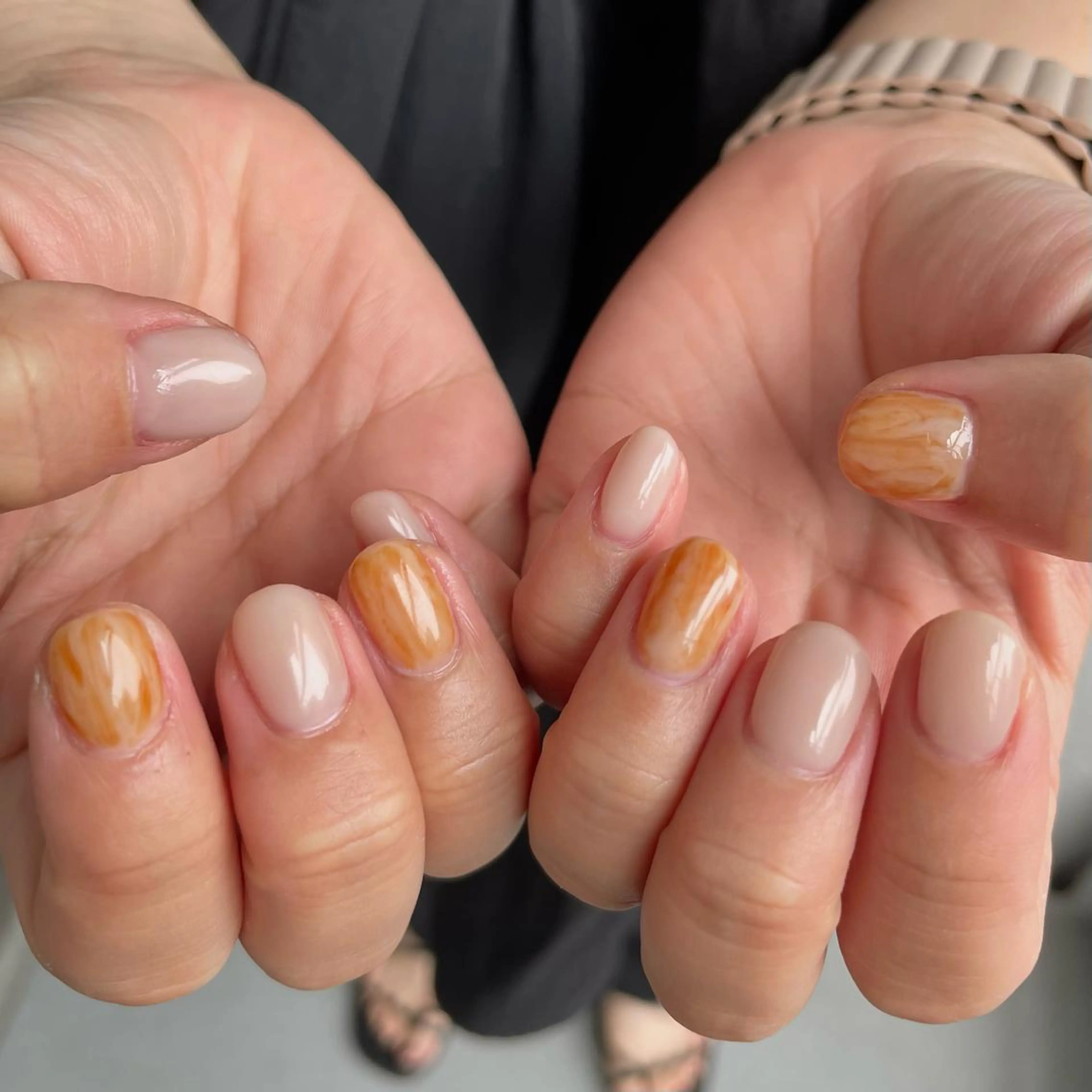 ネイル カメレオン京橋🌻 草葉由佳のネイルデザイン